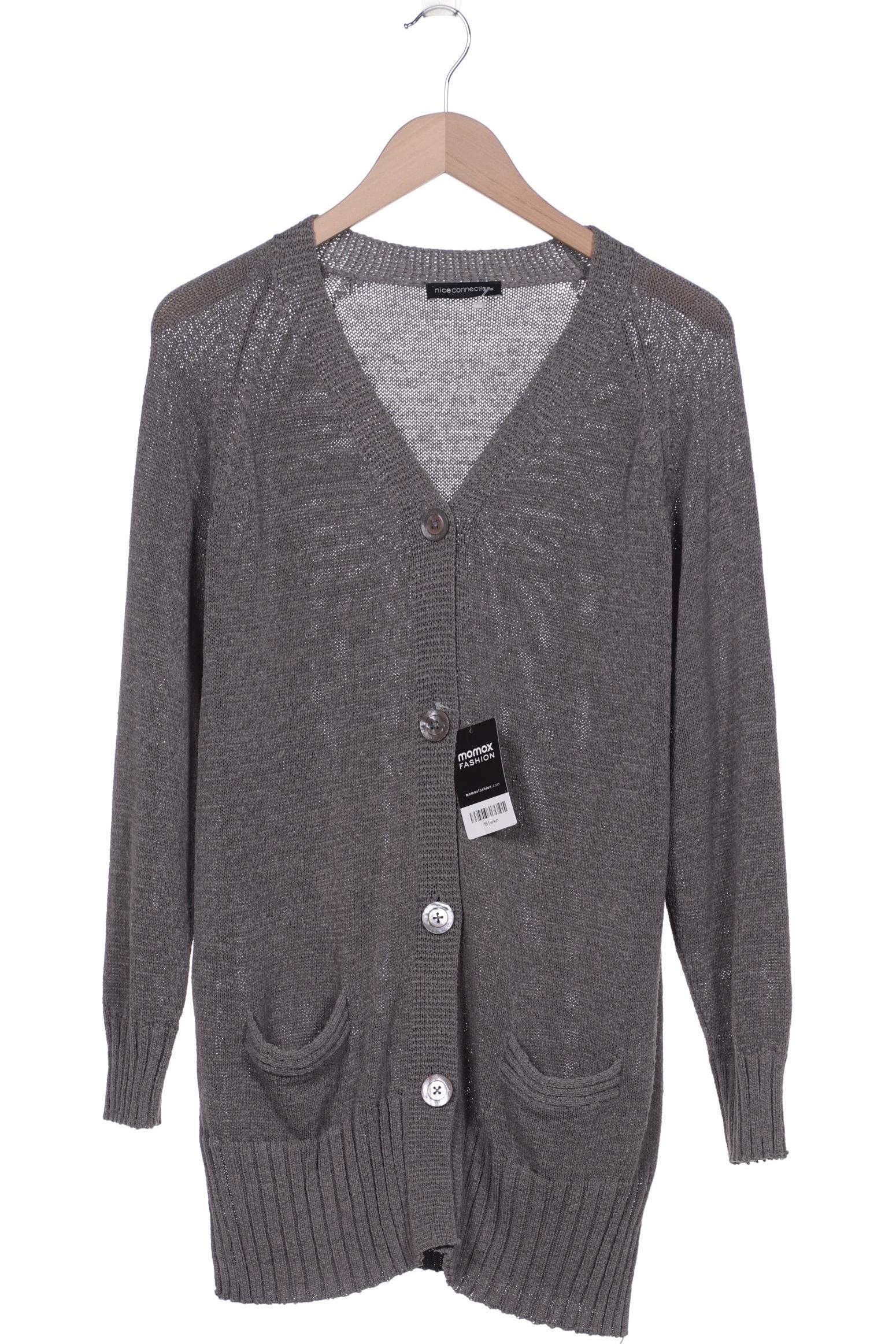 

Nice Connection Damen Strickjacke, grau, Gr. 44