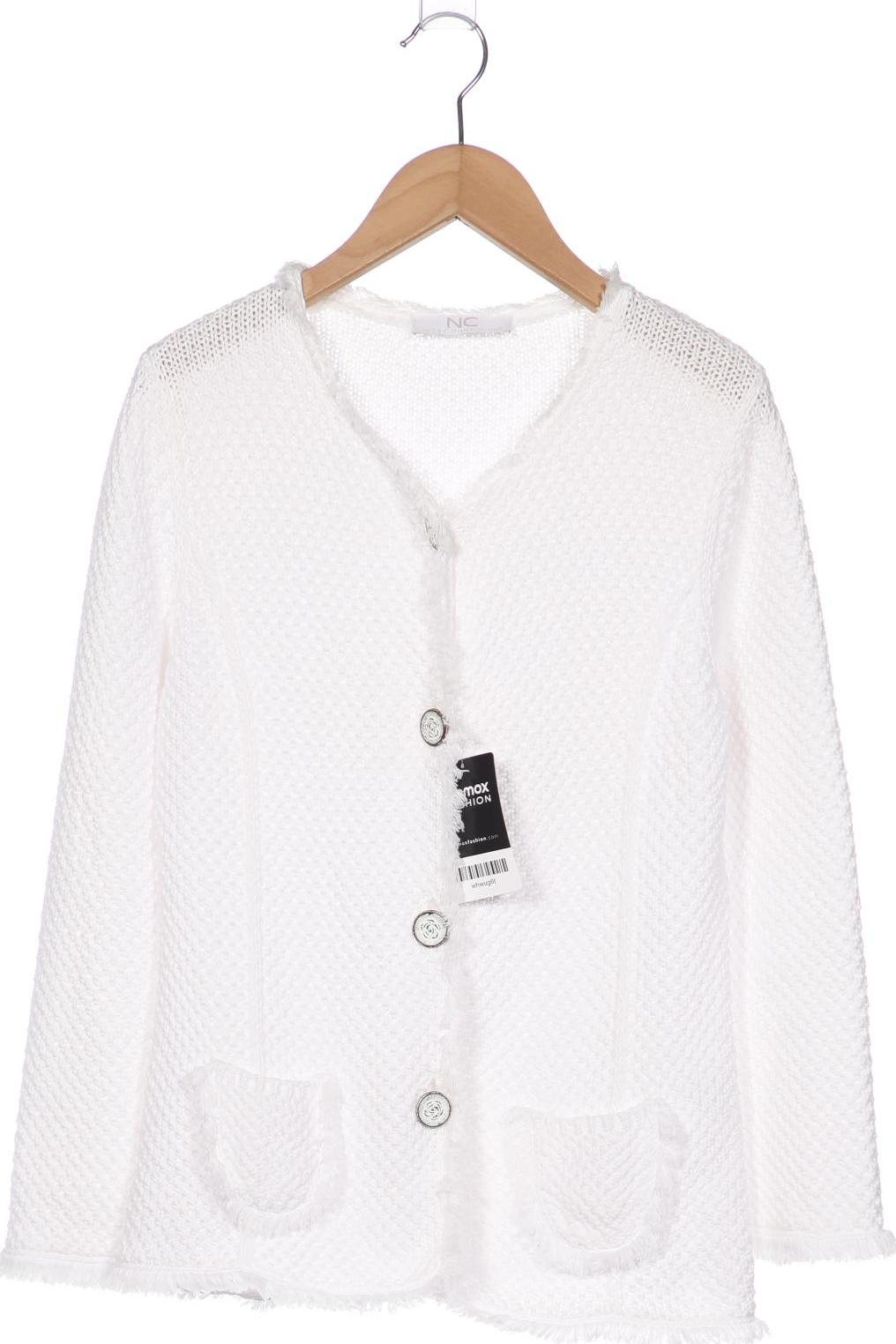 

Nice Connection Damen Strickjacke, weiß, Gr. 34
