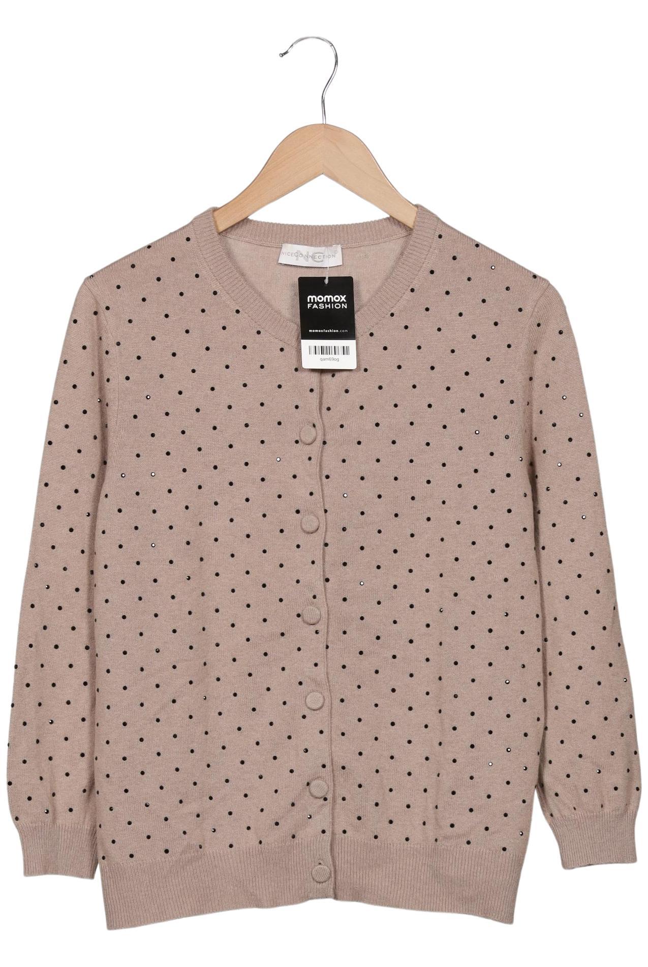

Nice Connection Damen Strickjacke, beige, Gr. 40