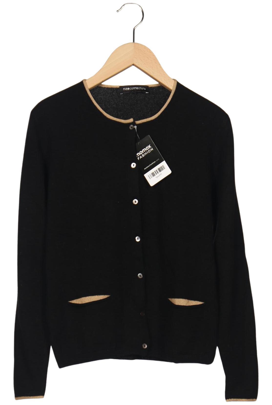 

Nice Connection Damen Strickjacke, schwarz, Gr. 36