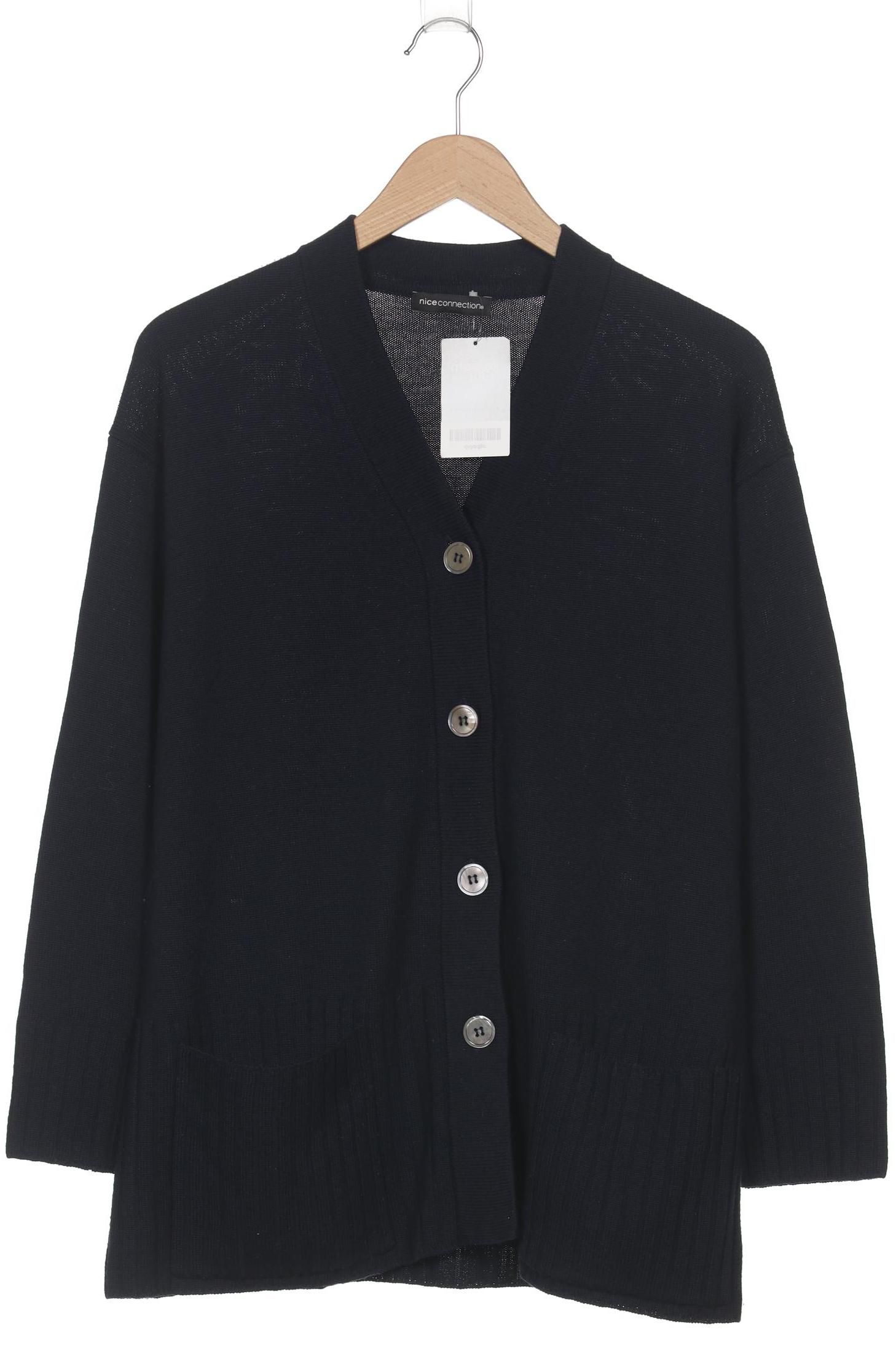 

Nice Connection Damen Strickjacke, marineblau, Gr. 38