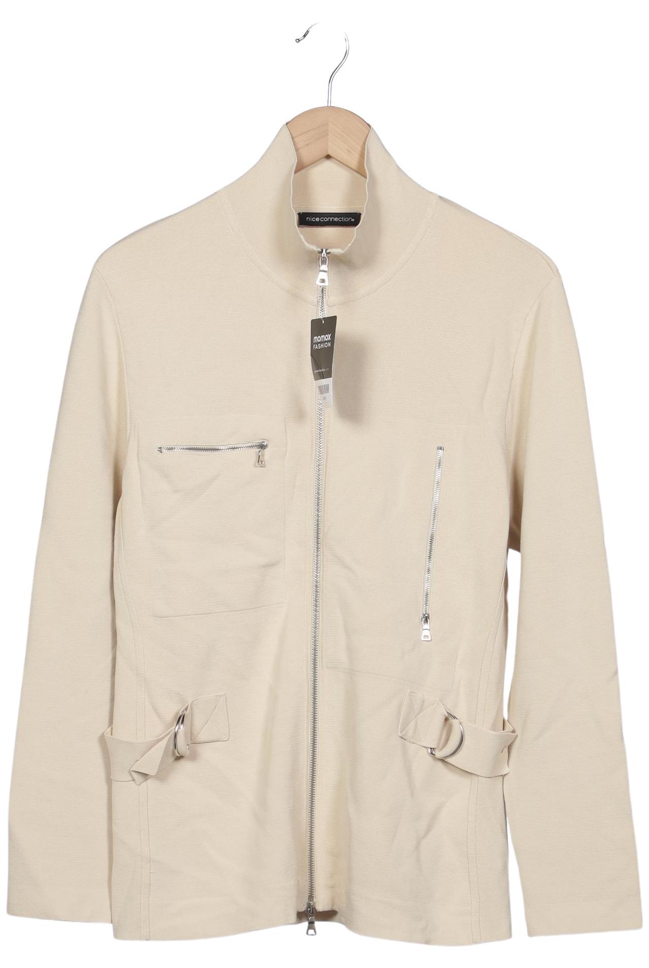 

Nice Connection Damen Strickjacke, beige, Gr. 44