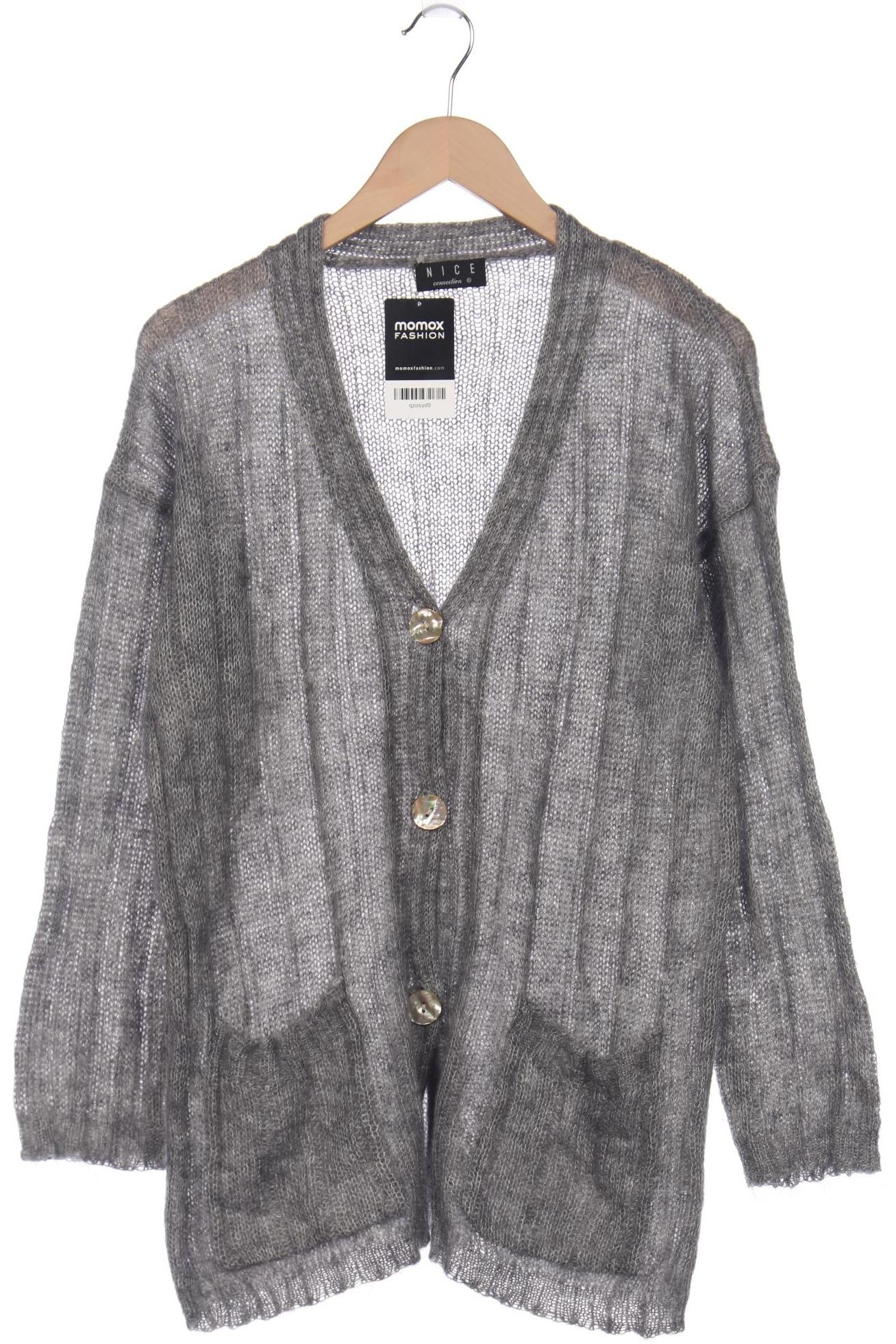 

NICE CONNECTION Damen Strickjacke, grau