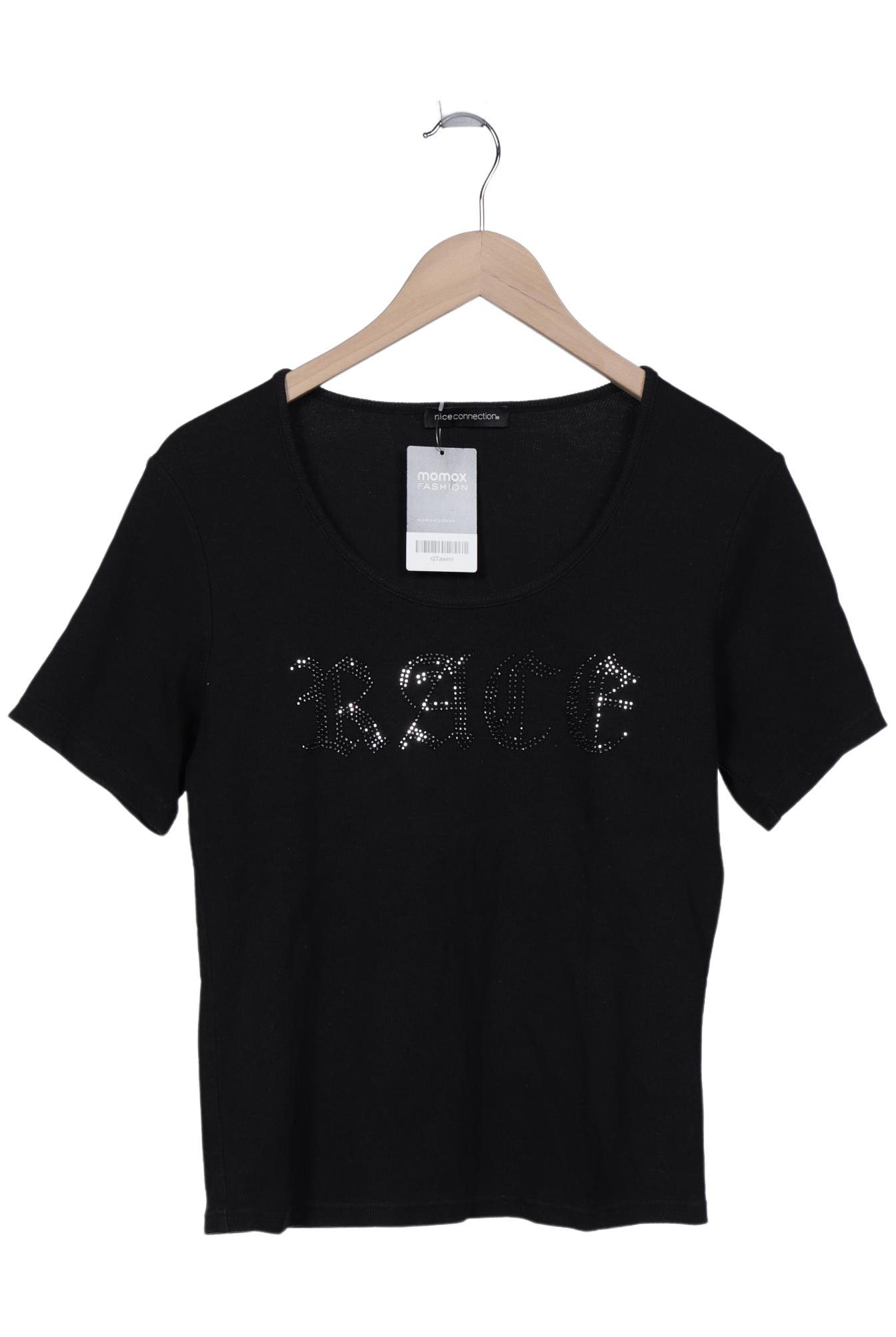 

Nice Connection Damen T-Shirt, schwarz, Gr. 44