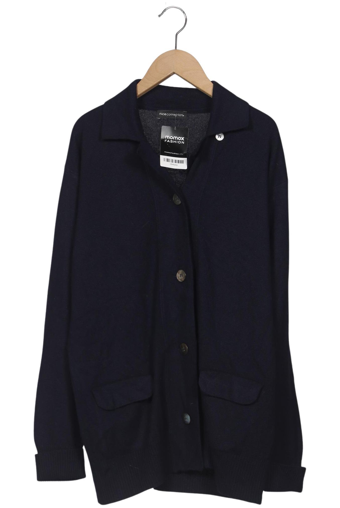 

Nice Connection Damen Strickjacke, marineblau, Gr. 38