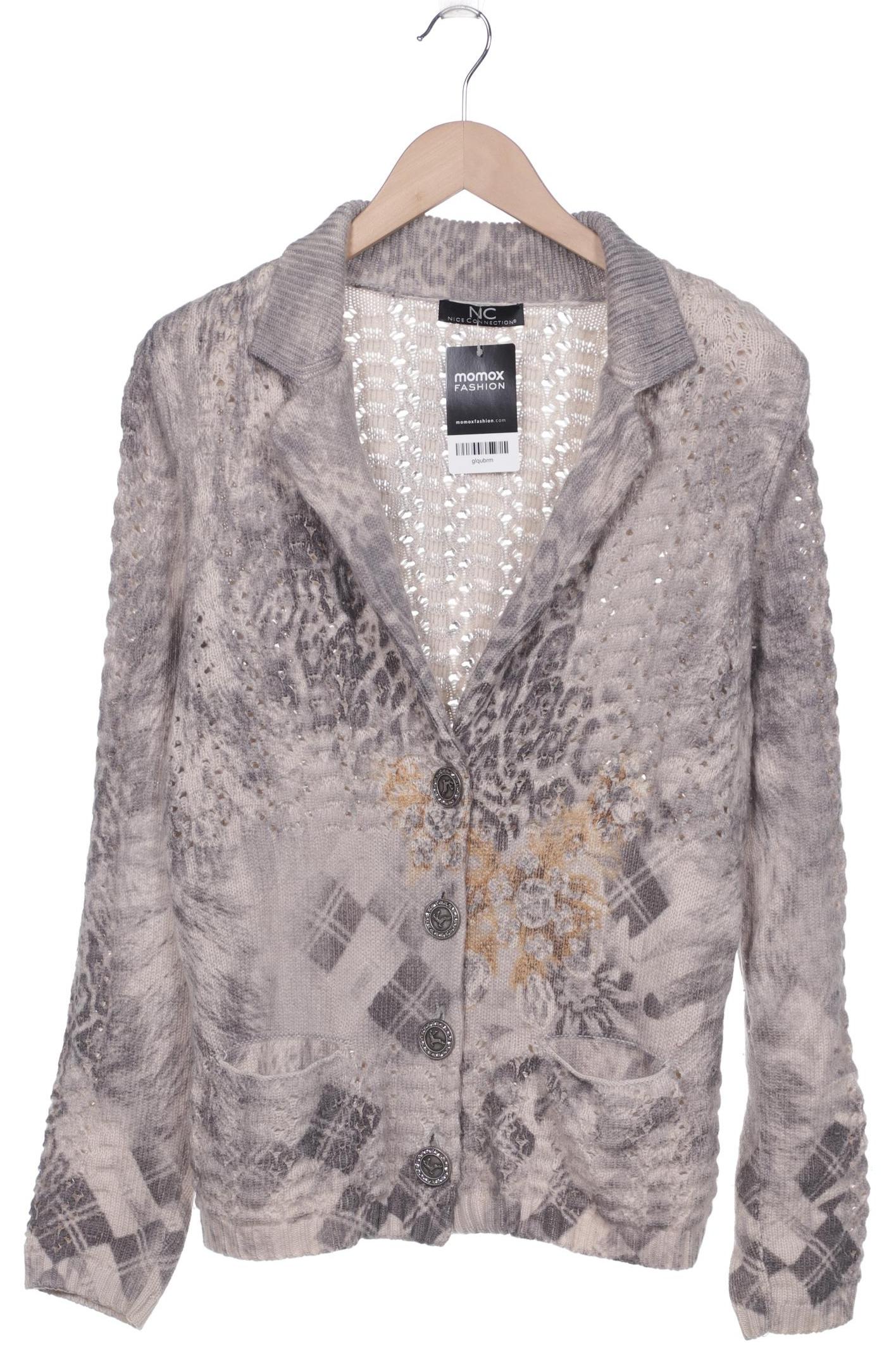 

Nice Connection Damen Strickjacke, beige, Gr. 42