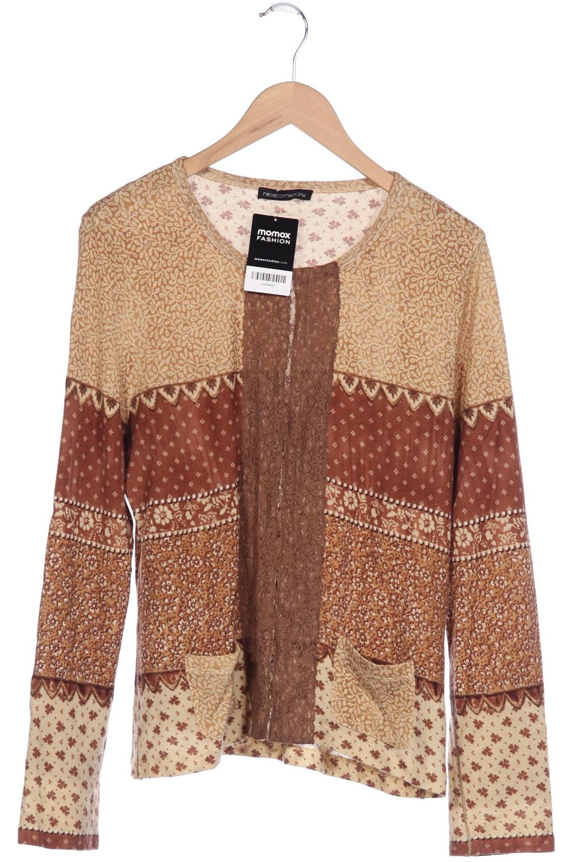

NICE CONNECTION Damen Strickjacke, beige