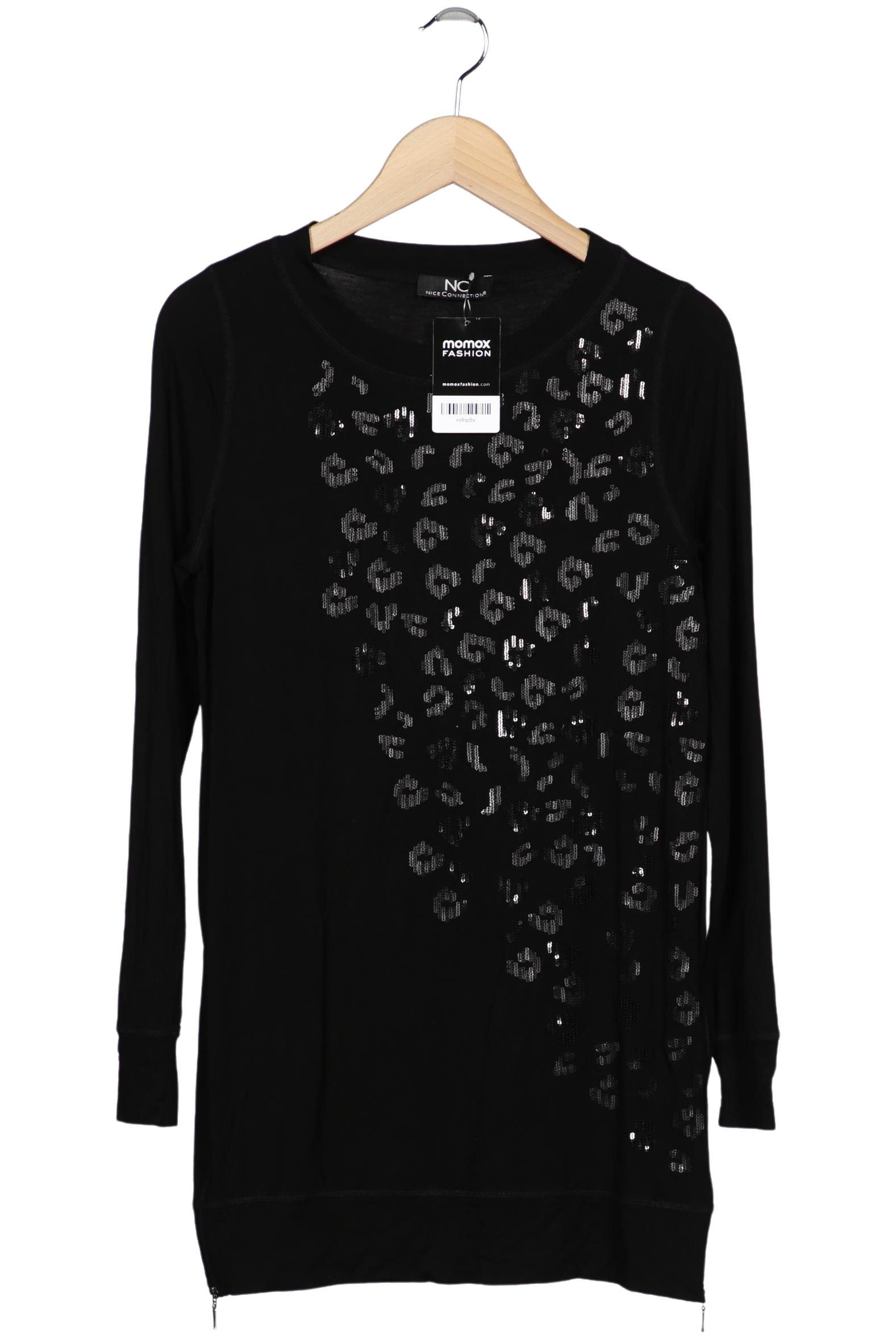 

Nice Connection Damen Langarmshirt, schwarz, Gr. 38