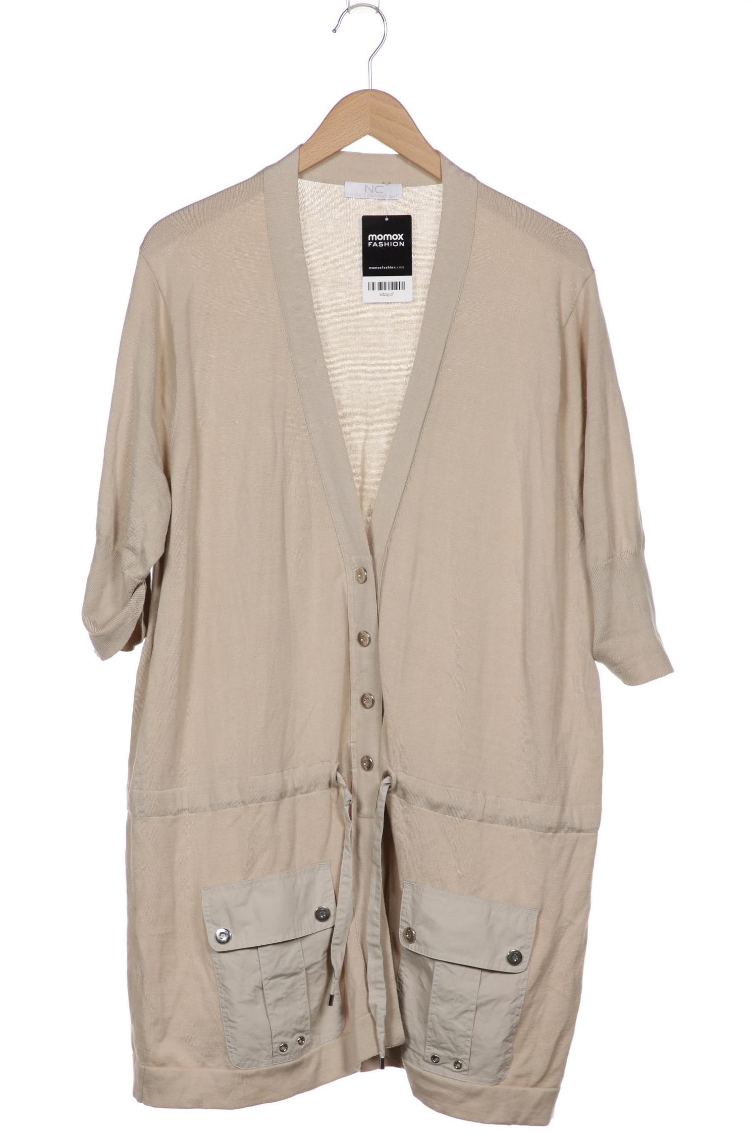 

NICE CONNECTION Damen Strickjacke, beige