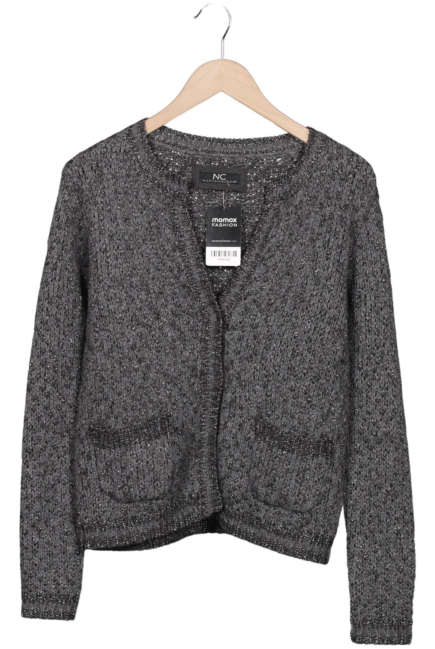 

Nice Connection Damen Strickjacke, grau, Gr. 38