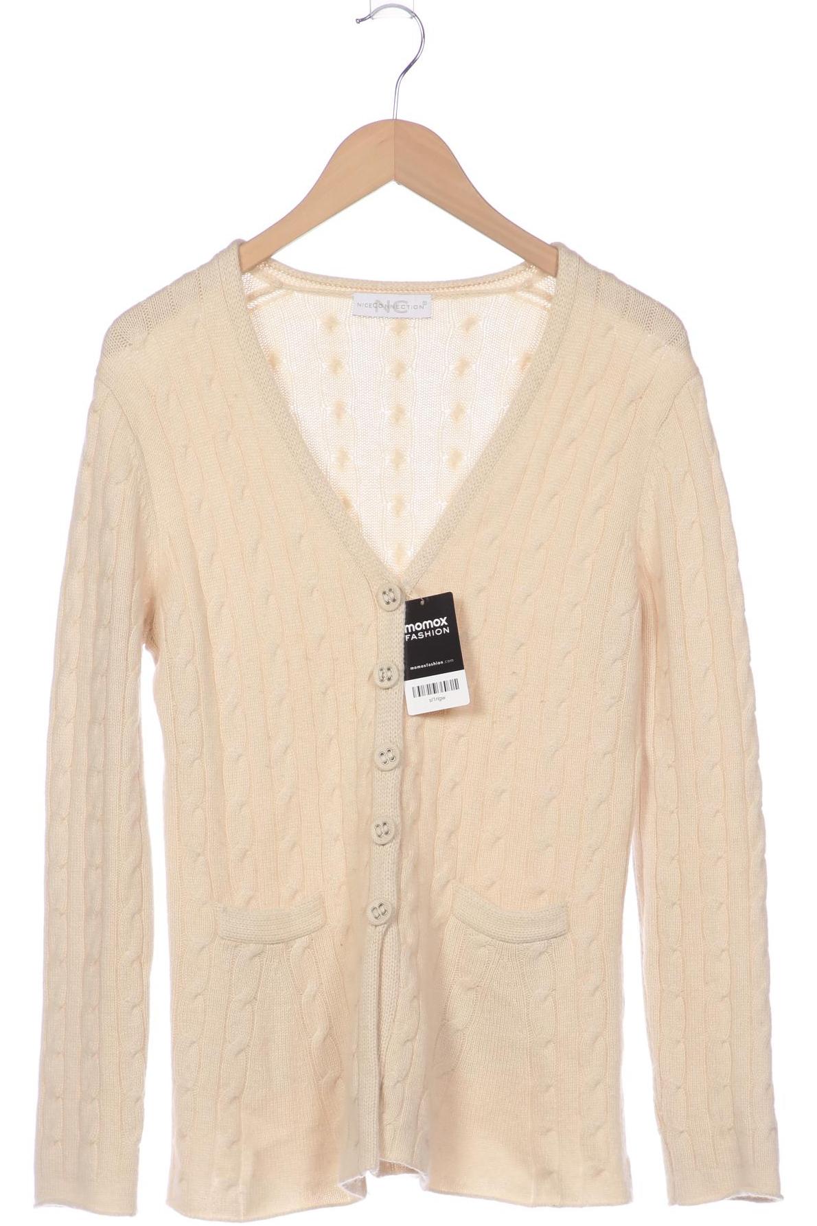 

Nice Connection Damen Strickjacke, beige, Gr. 40