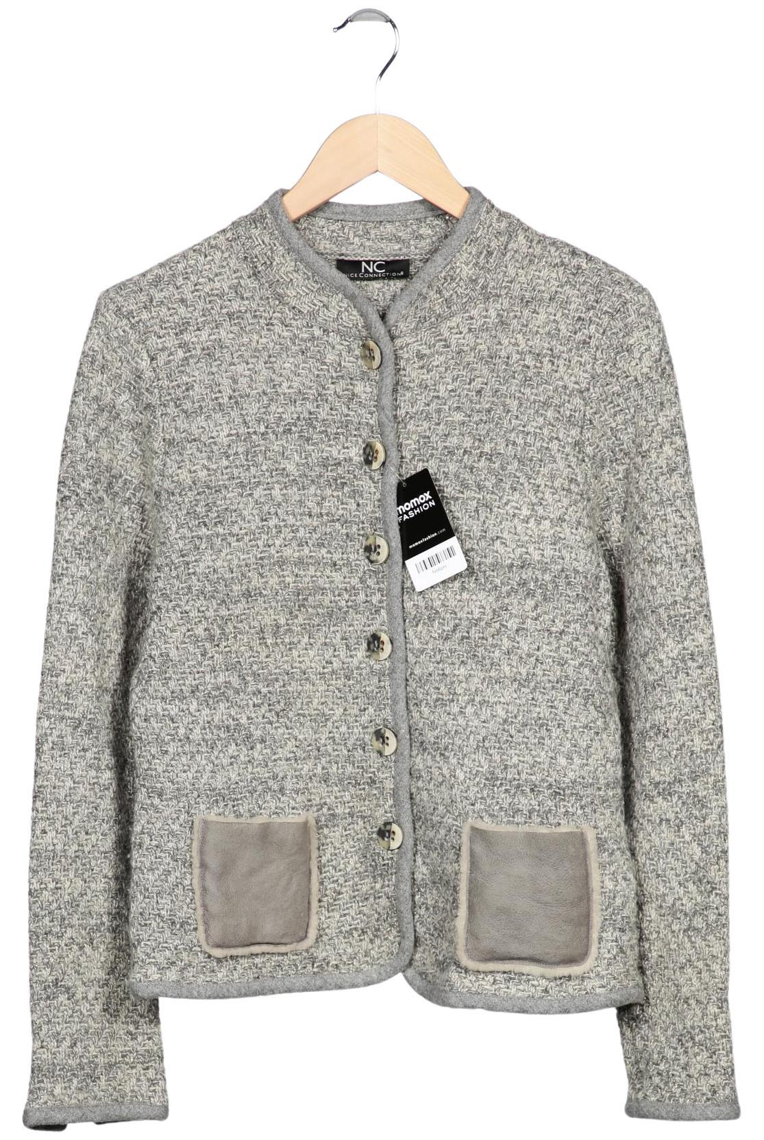 

Nice Connection Damen Strickjacke, grau, Gr. 42