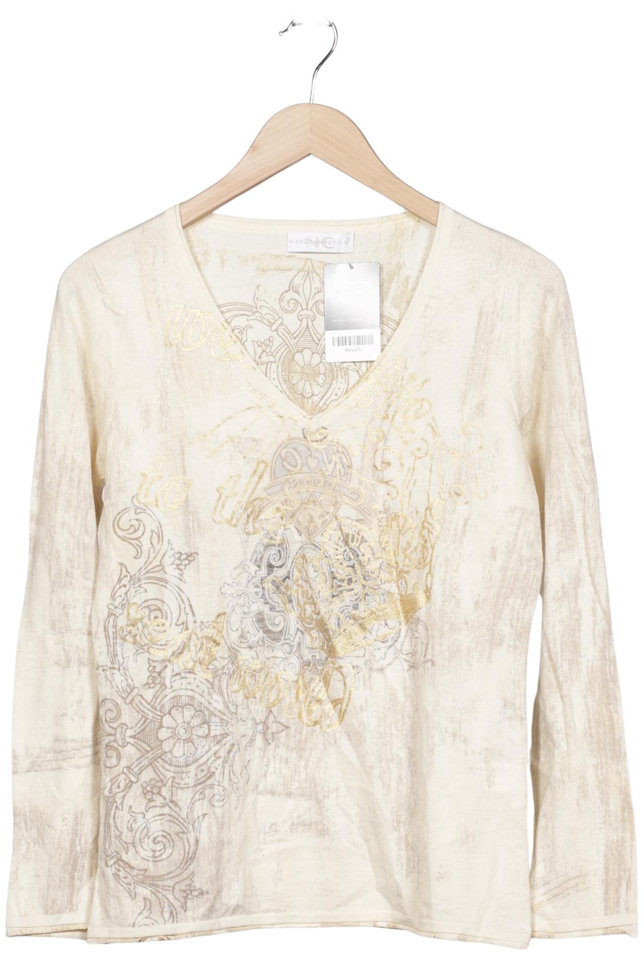 

Nice Connection Damen Langarmshirt, cremeweiß, Gr. 40