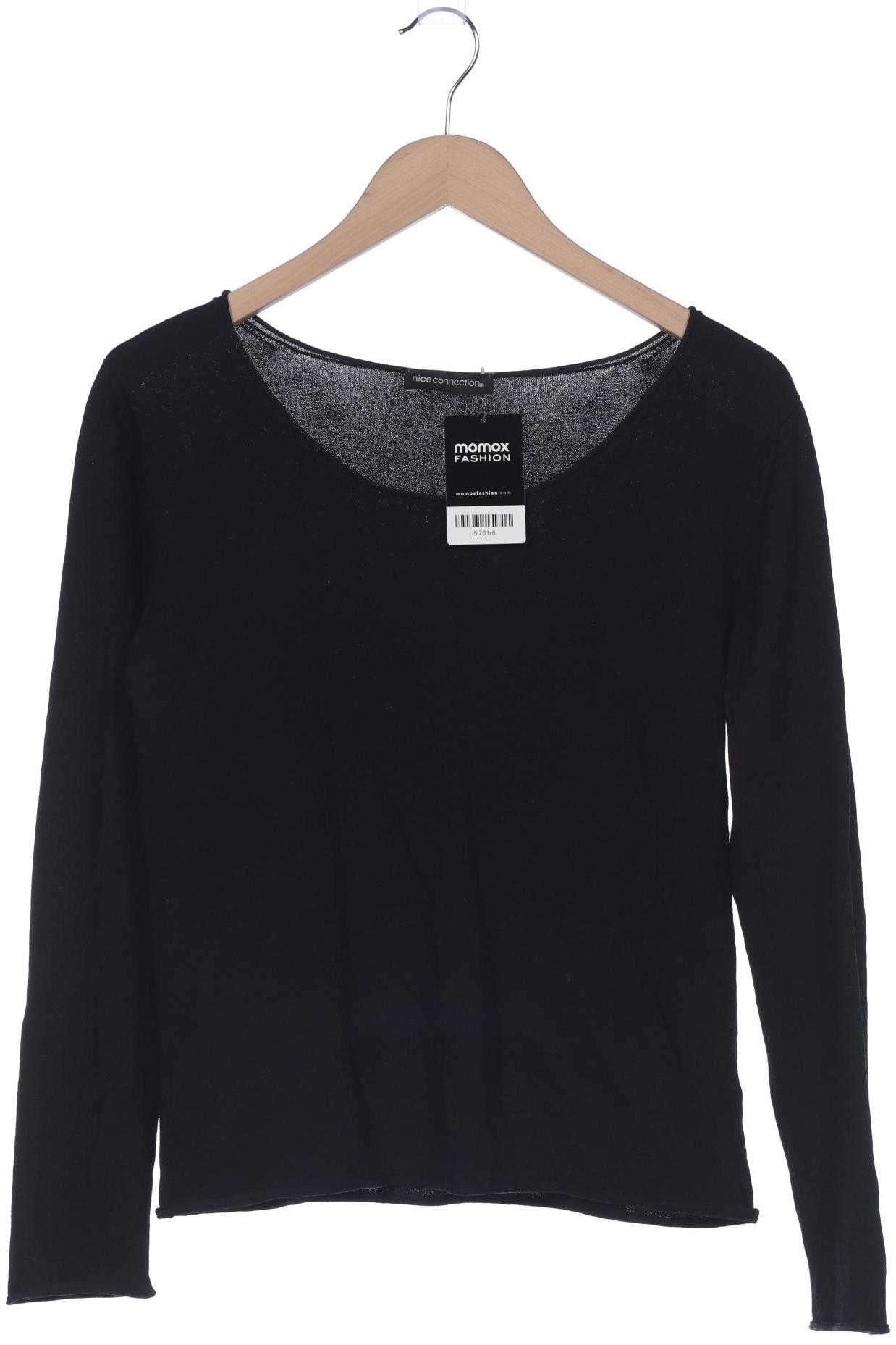 

Nice Connection Damen Langarmshirt, schwarz, Gr. 42