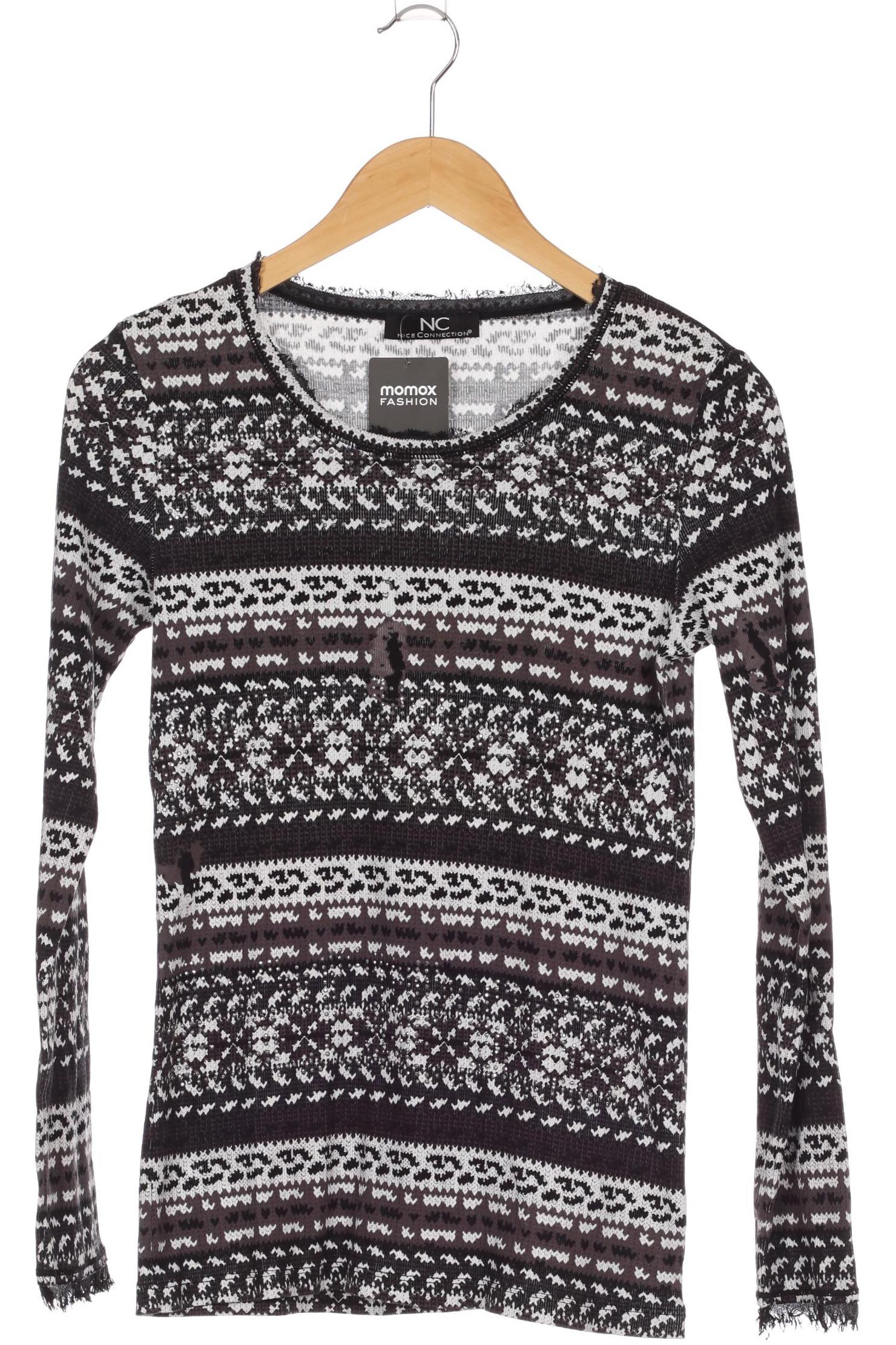 

NICE CONNECTION Damen Langarmshirt, grau