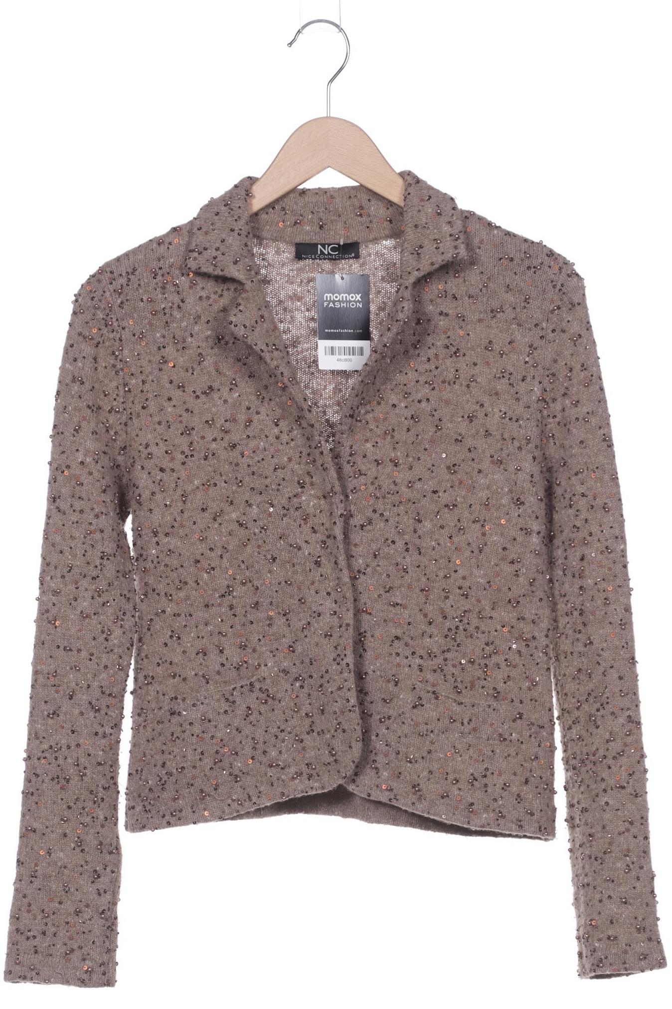 

Nice Connection Damen Strickjacke, braun, Gr. 36