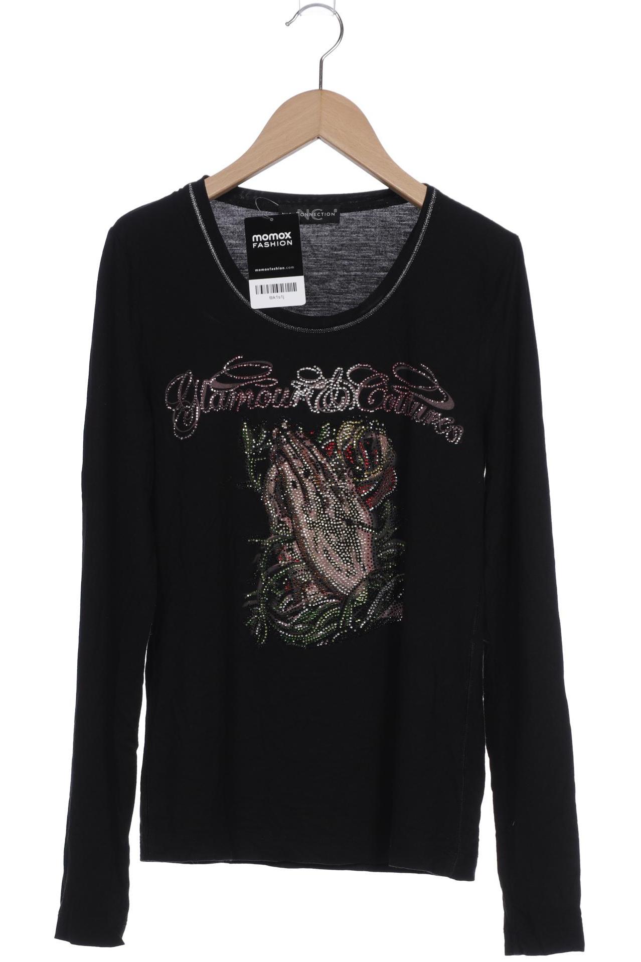 

Nice Connection Damen Langarmshirt, schwarz, Gr. 36