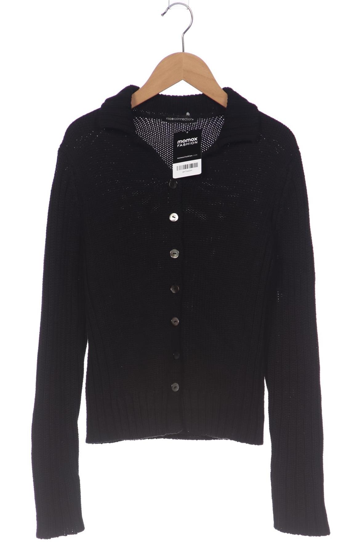 

Nice Connection Damen Strickjacke, schwarz, Gr. 38