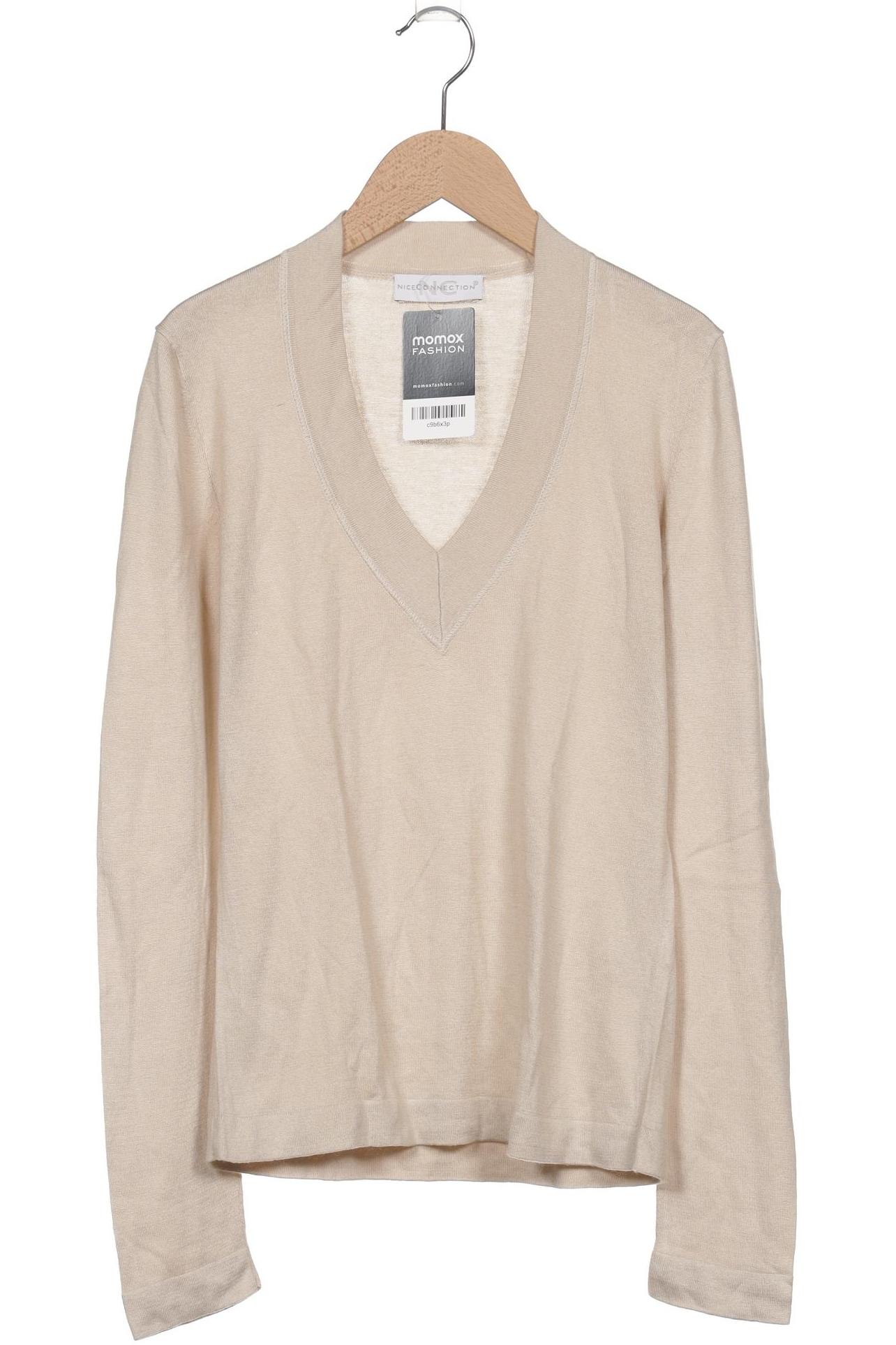 

Nice Connection Damen Langarmshirt, beige, Gr. 38