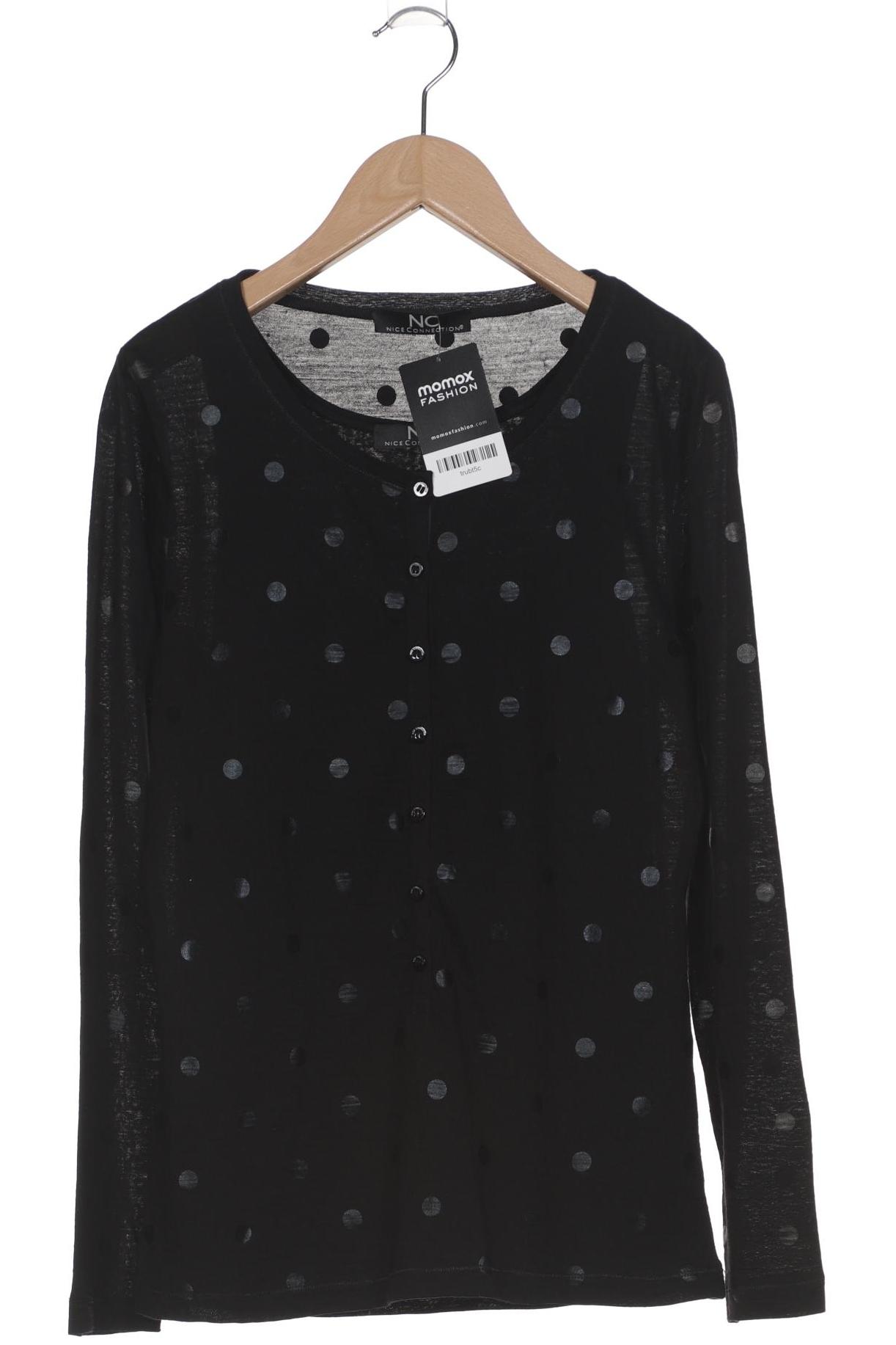 

Nice Connection Damen Langarmshirt, schwarz, Gr. 36