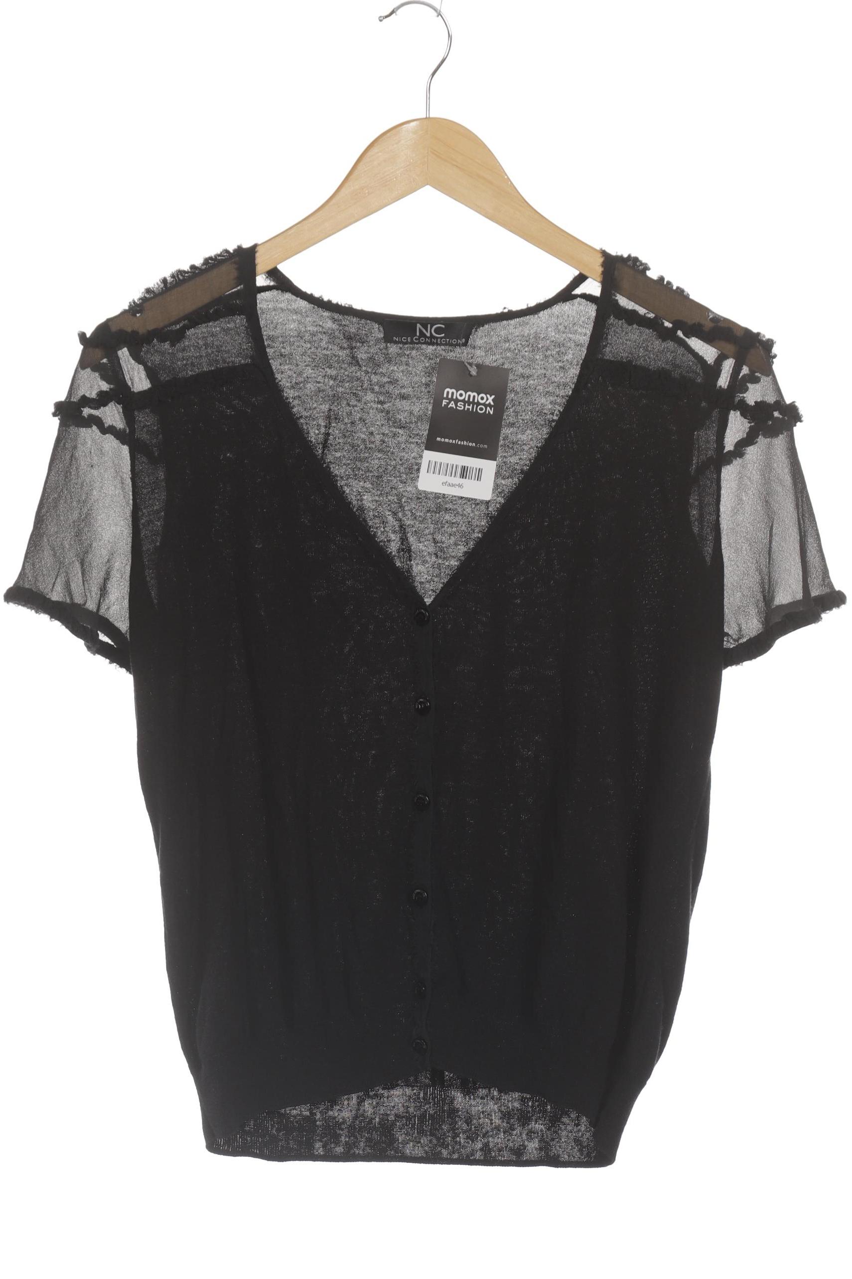 

Nice Connection Damen Strickjacke, schwarz, Gr. 38