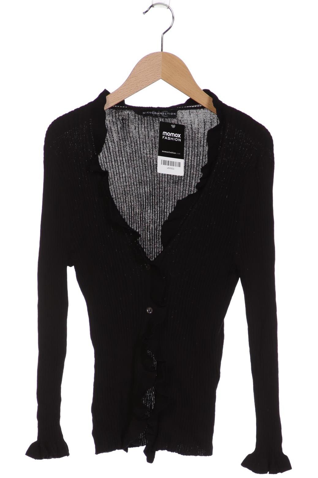 

Nice Connection Damen Strickjacke, schwarz, Gr. 38