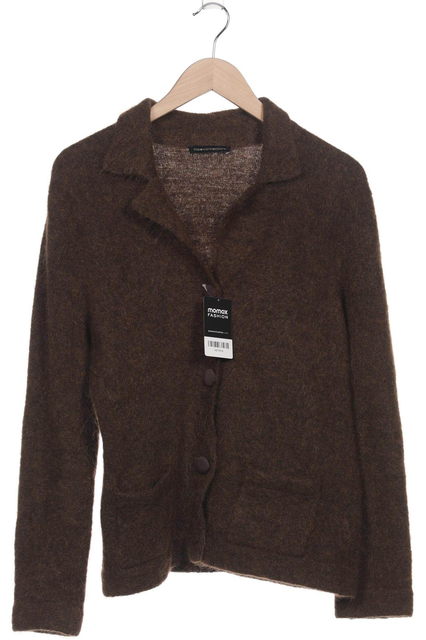 

Nice Connection Damen Strickjacke, braun, Gr. 40