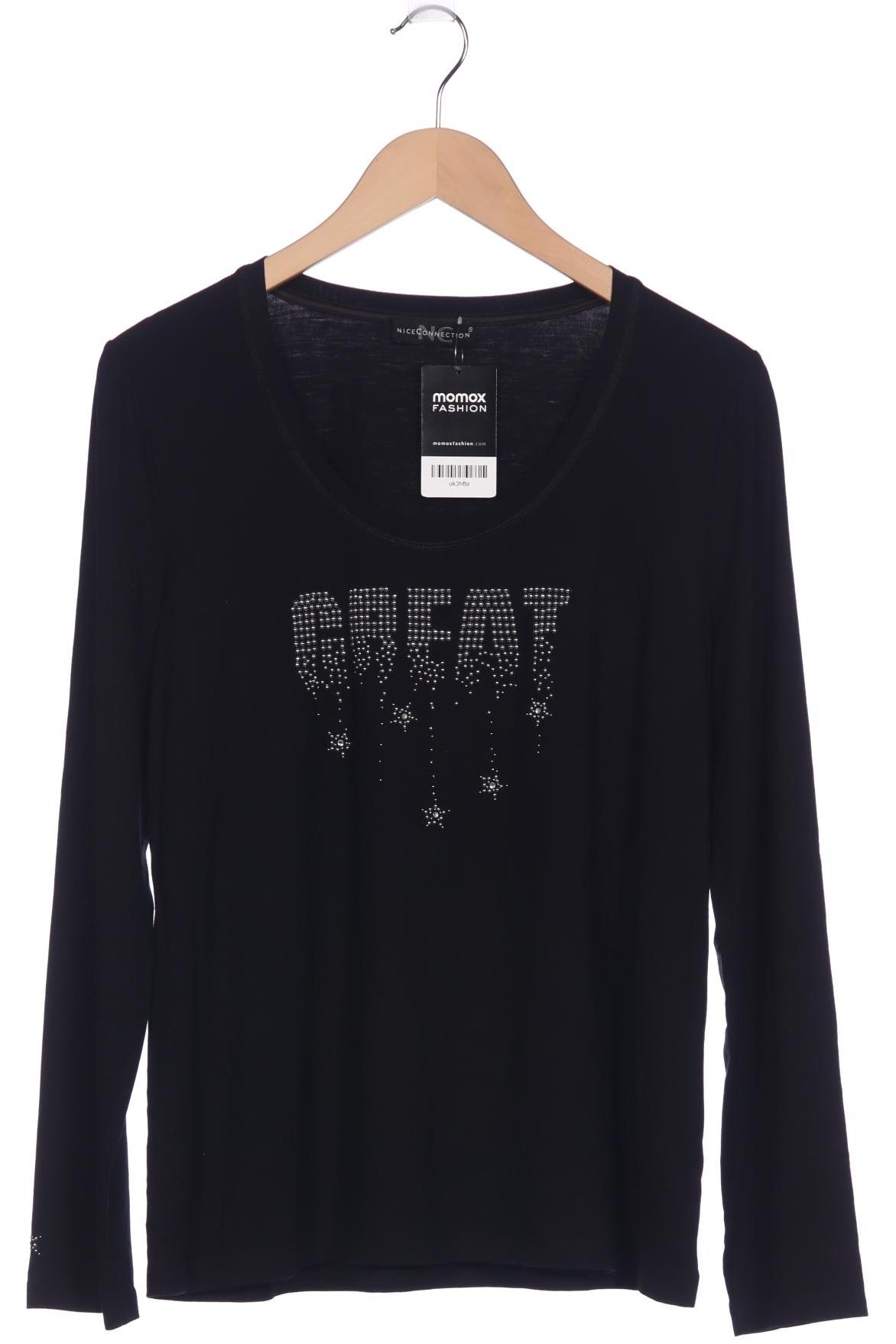 

Nice Connection Damen Langarmshirt, schwarz, Gr. 44