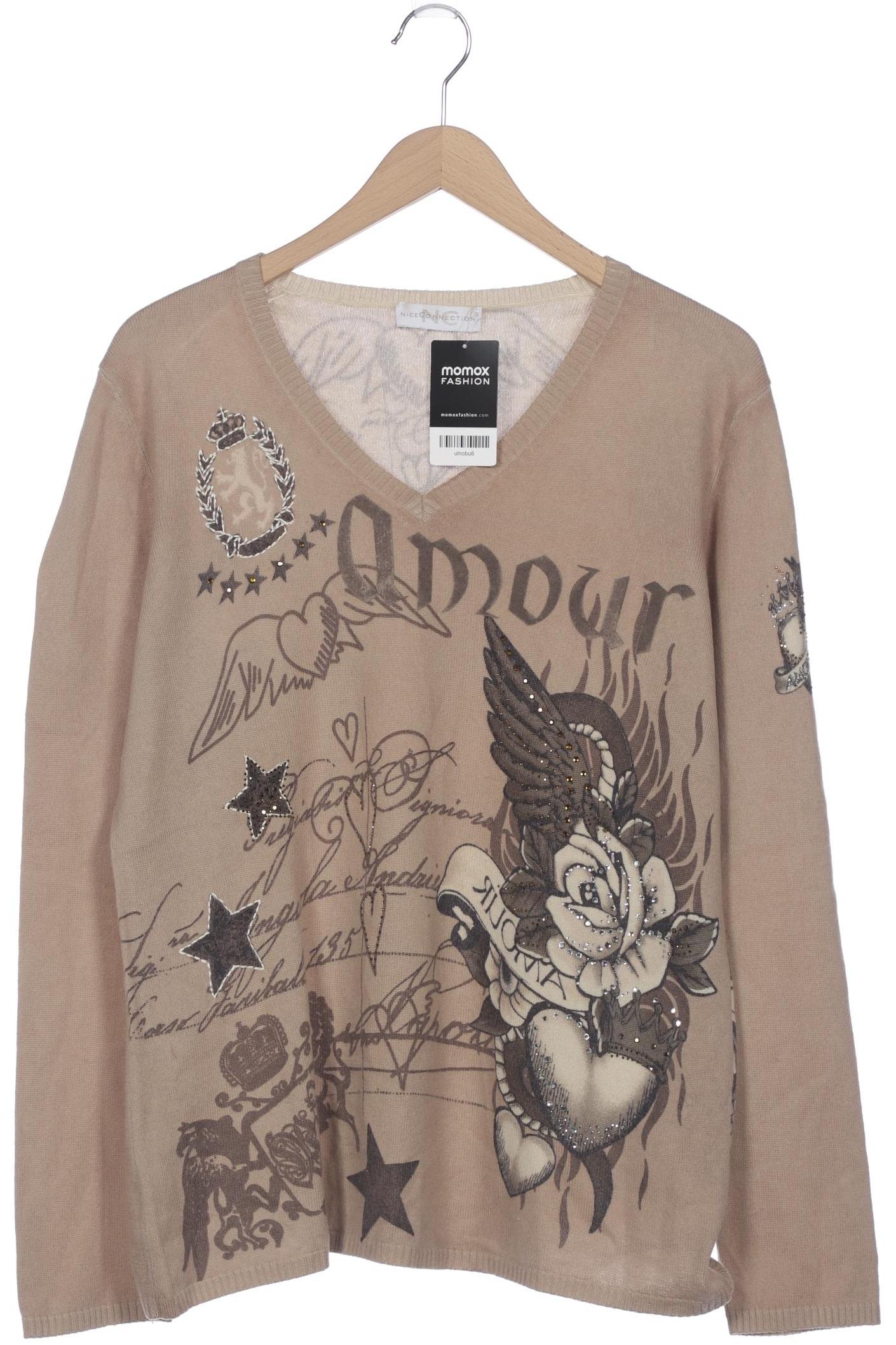 

Nice Connection Damen Pullover, beige, Gr. 46