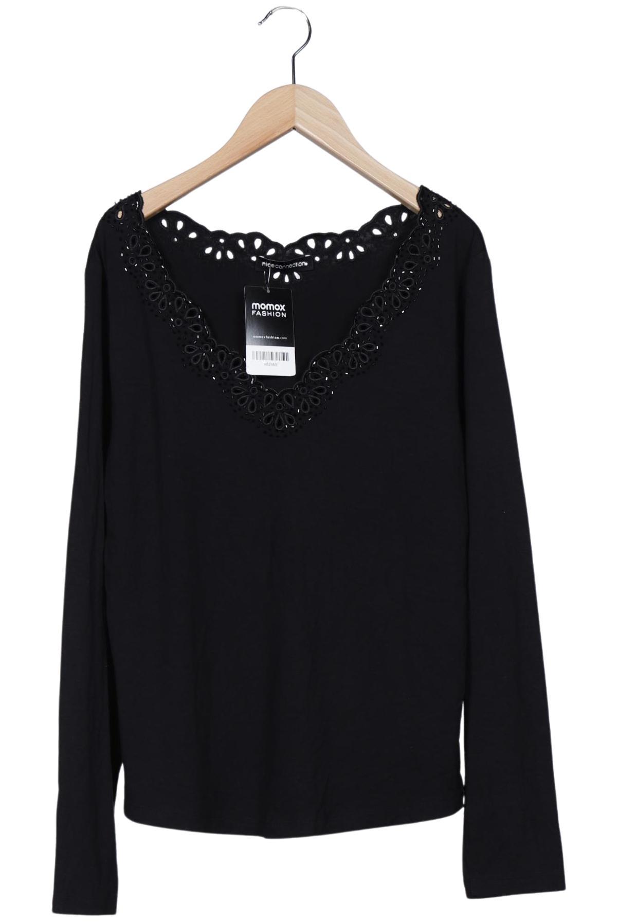 

Nice Connection Damen Langarmshirt, schwarz, Gr. 42