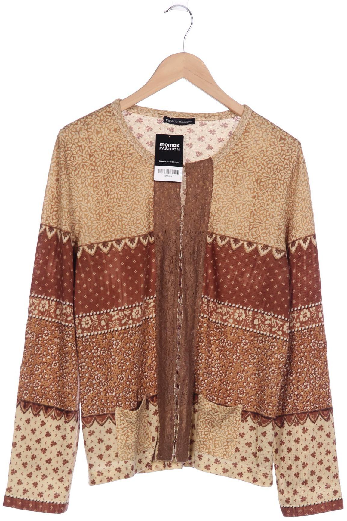 

Nice Connection Damen Strickjacke, beige, Gr. 46