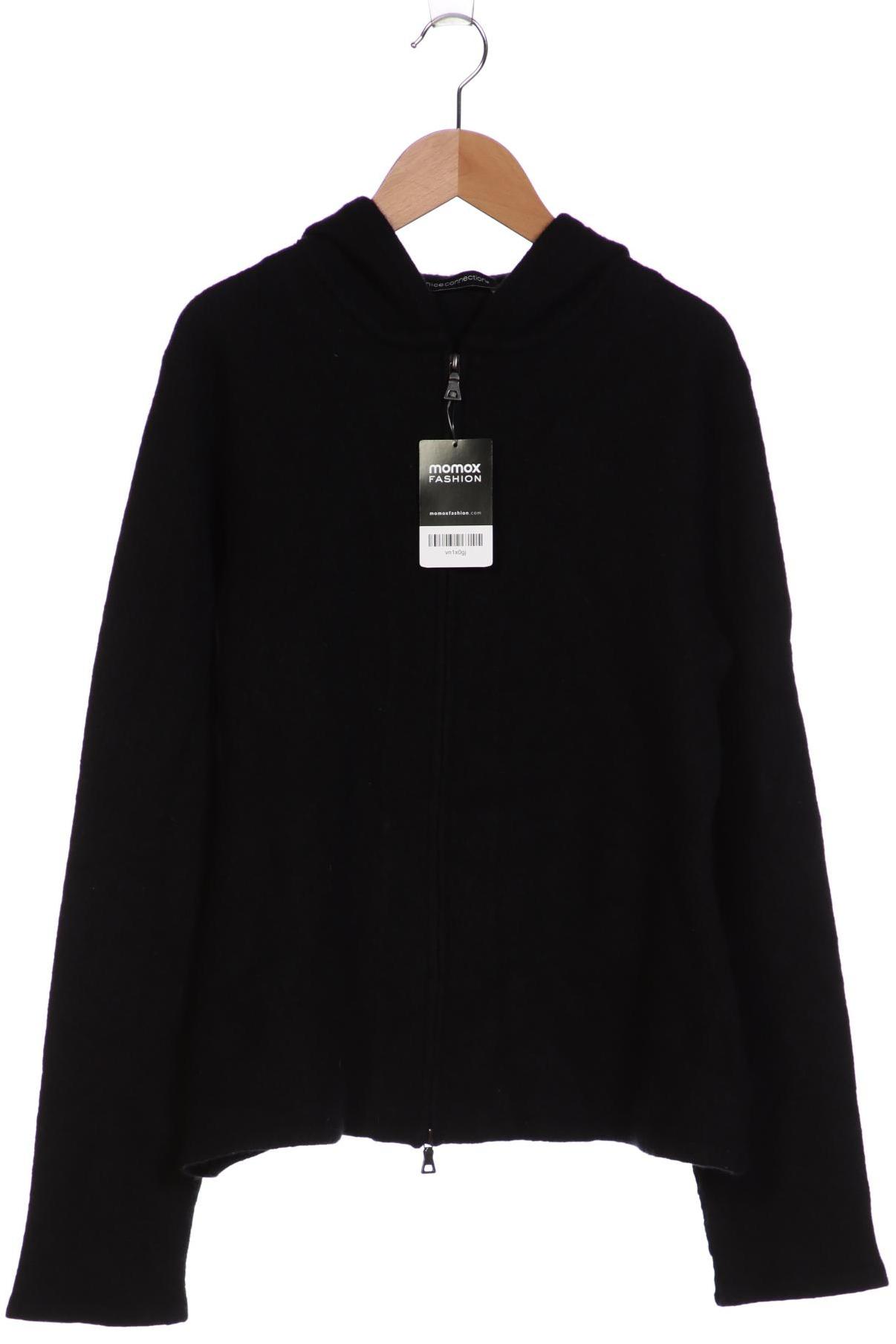 

NICE CONNECTION Damen Strickjacke, schwarz