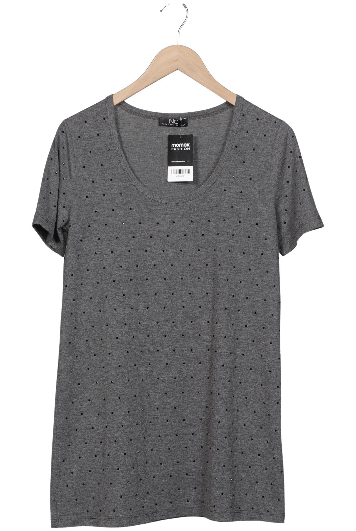

Nice Connection Damen T-Shirt, grau, Gr. 42