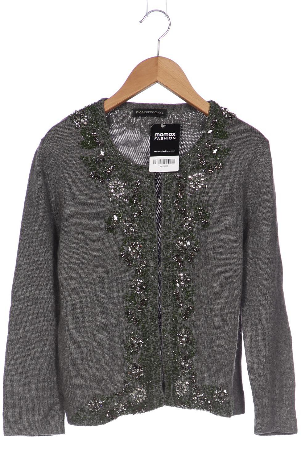 

Nice Connection Damen Strickjacke, grau, Gr. 38