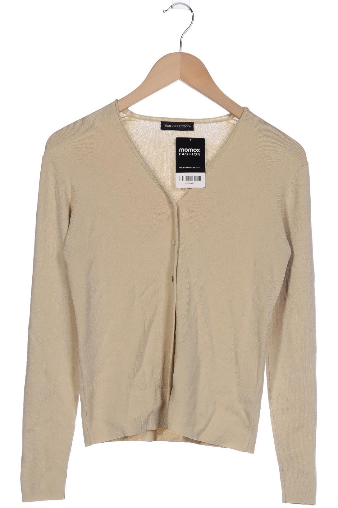 

Nice Connection Damen Strickjacke, beige, Gr. 38