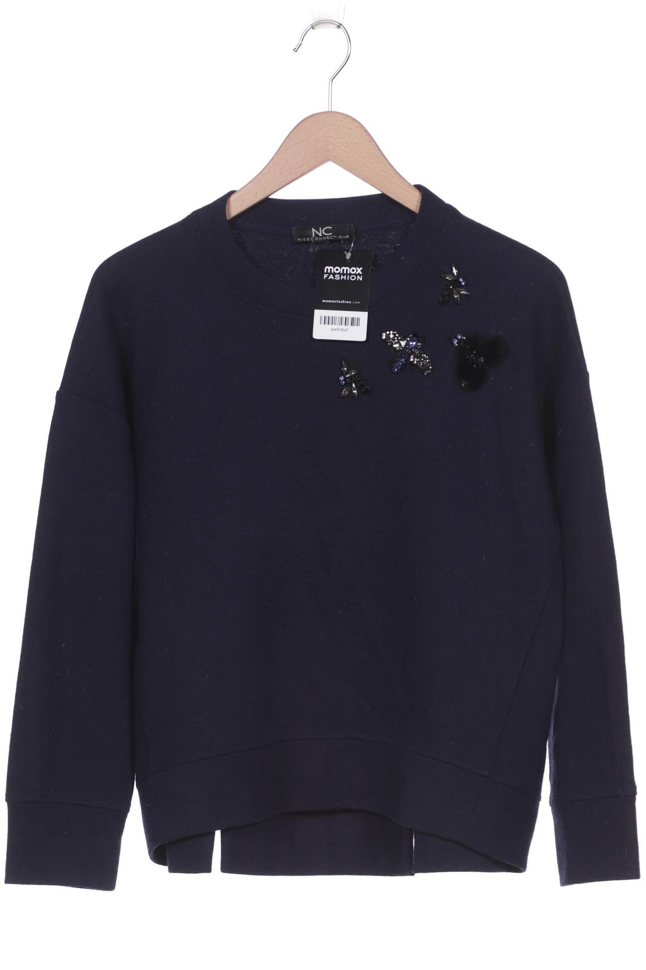 

NICE CONNECTION Damen Pullover, marineblau