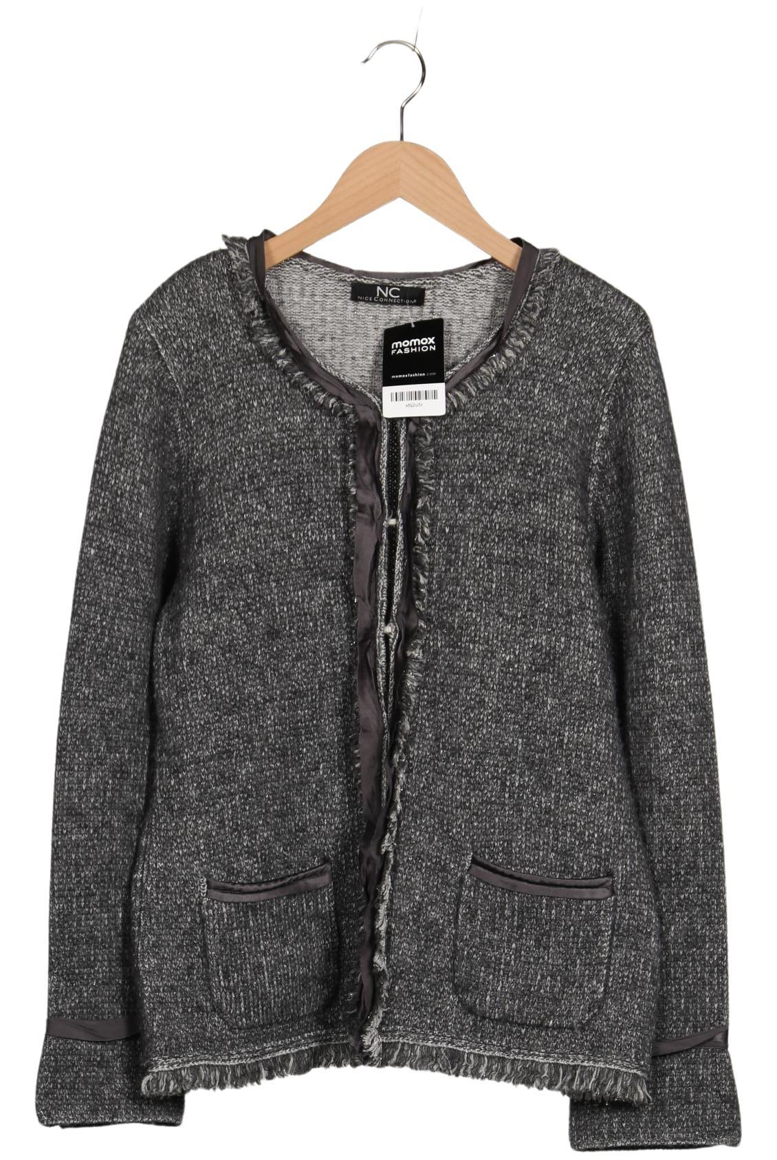 

Nice Connection Damen Strickjacke, grau, Gr. 42