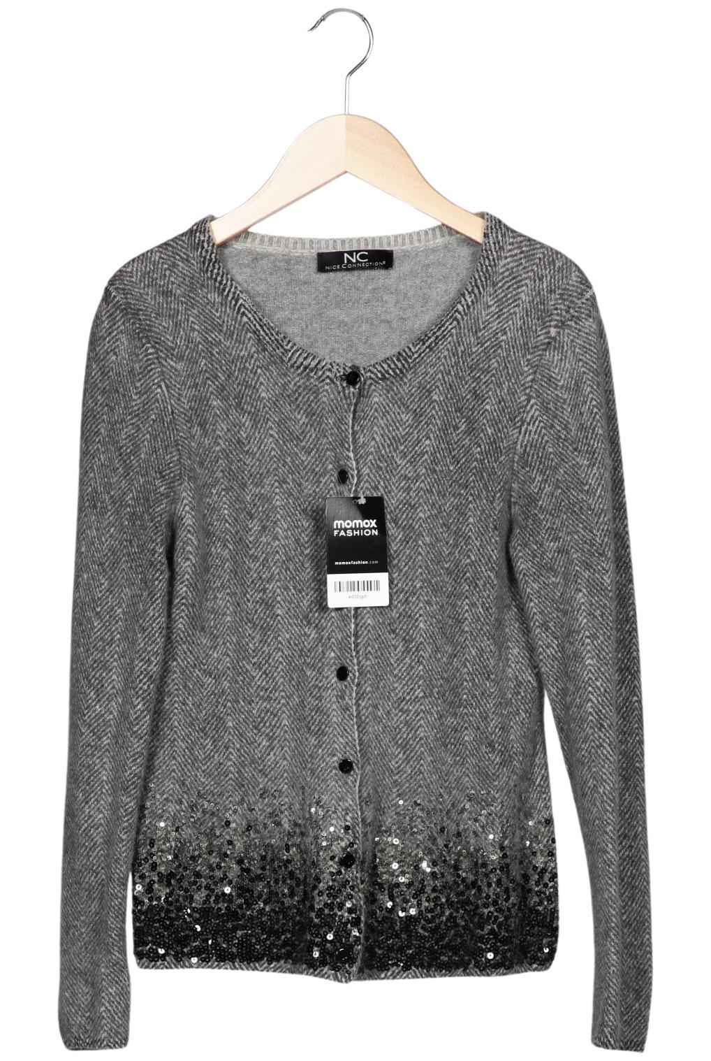 

Nice Connection Damen Strickjacke, grau, Gr. 34