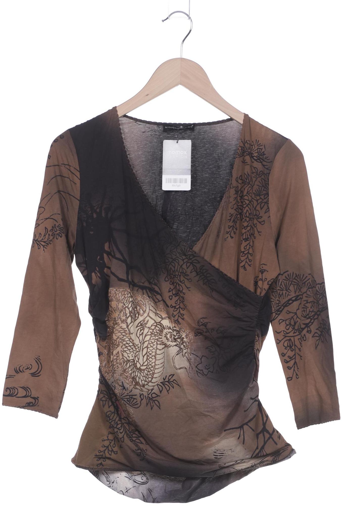 

Nice Connection Damen Langarmshirt, braun, Gr. 40