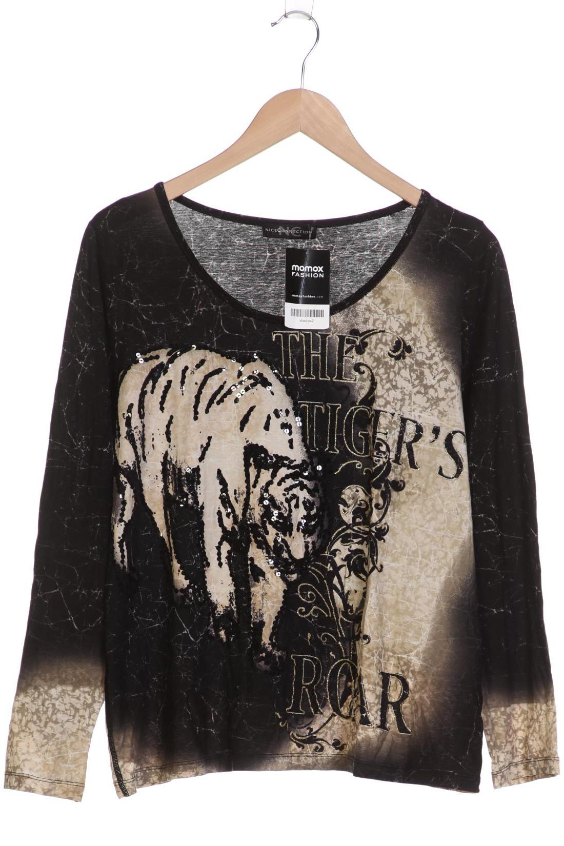 

Nice Connection Damen Langarmshirt, schwarz, Gr. 42
