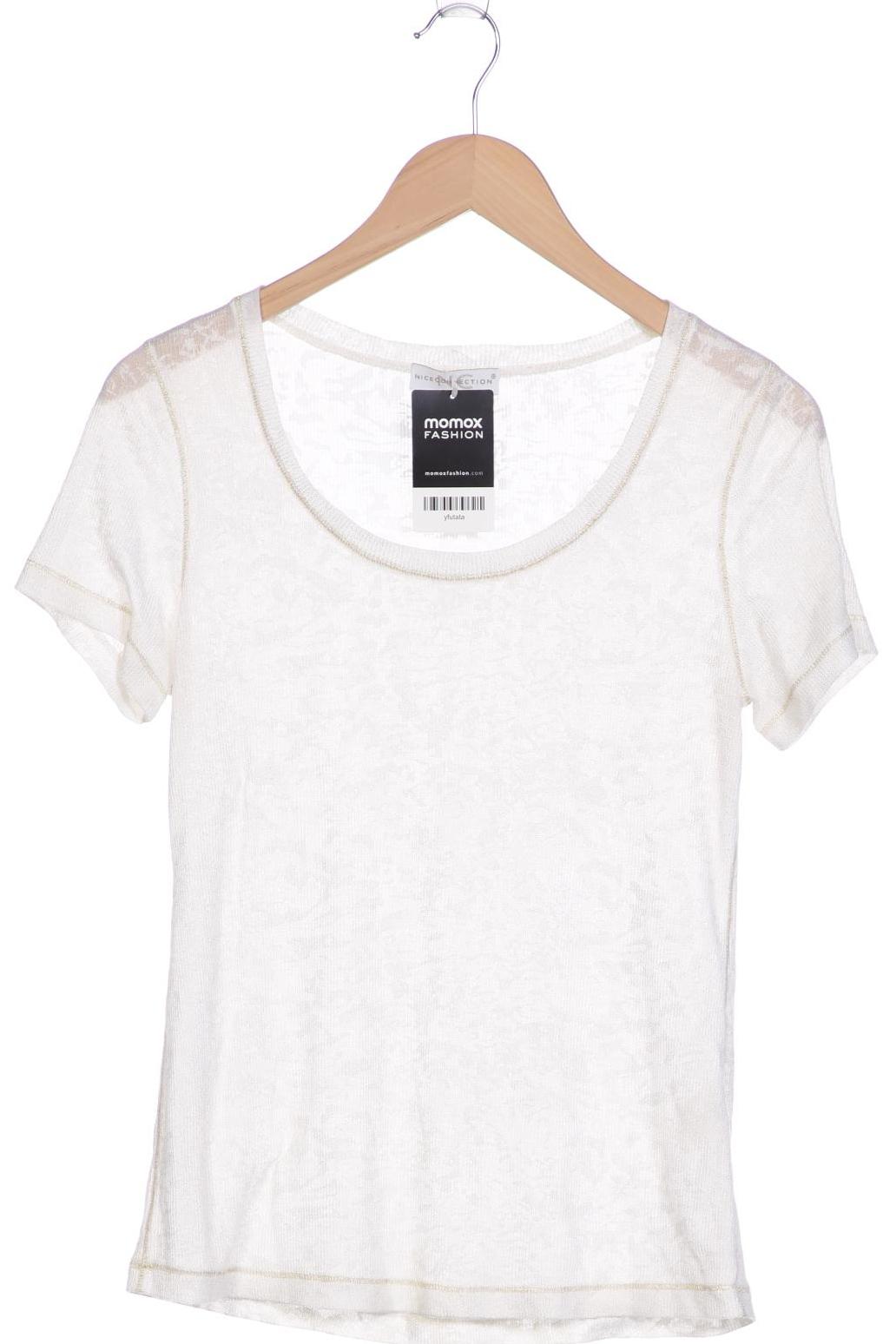 

NICE CONNECTION Damen T-Shirt, cremeweiß