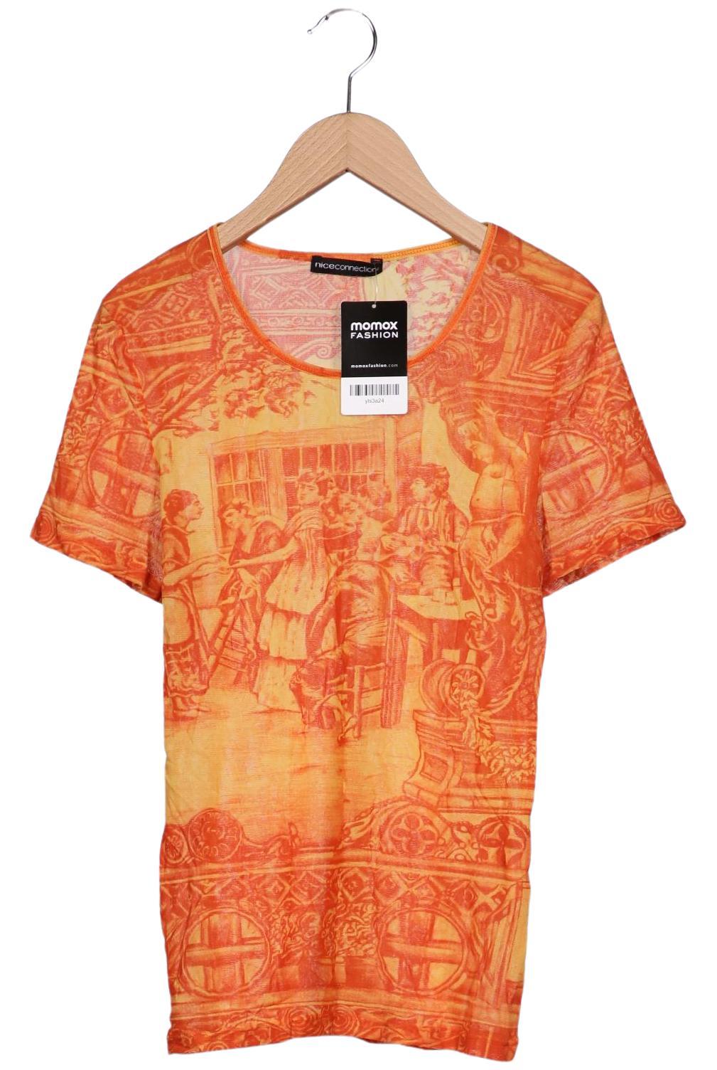 

Nice Connection Damen T-Shirt, orange, Gr. 42