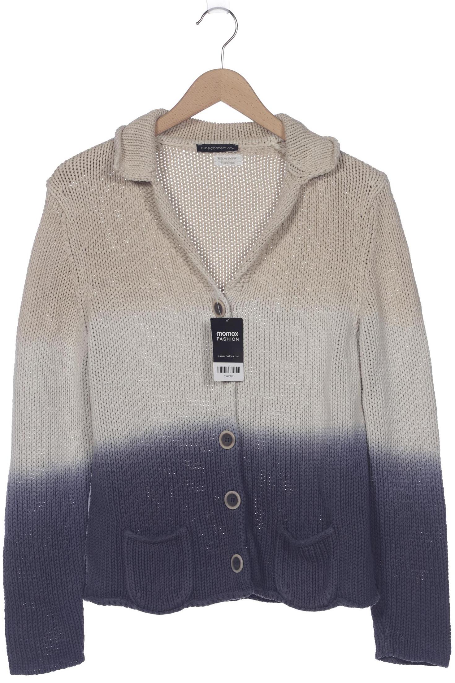 

Nice Connection Damen Strickjacke, beige, Gr. 42