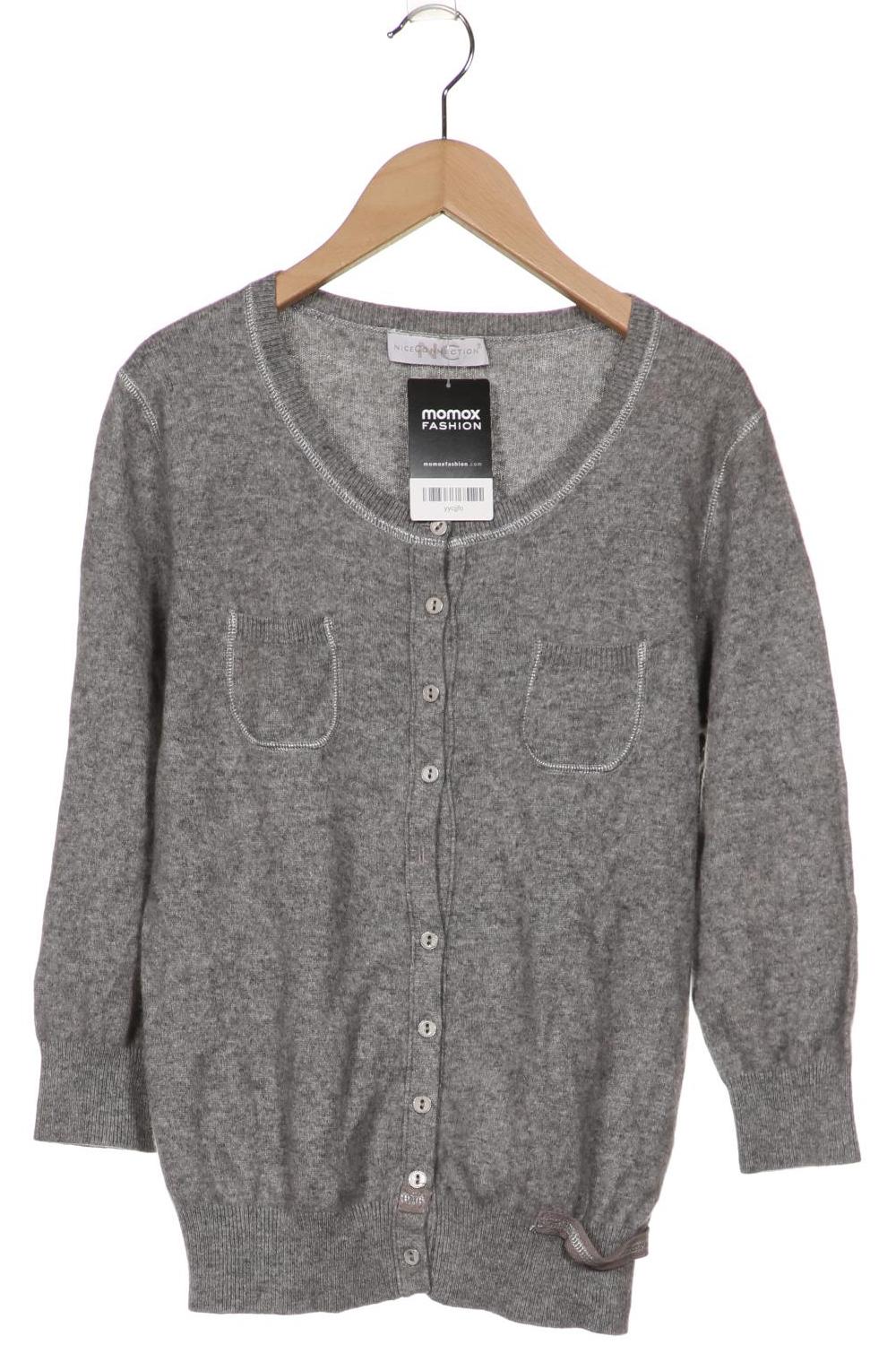 

NICE CONNECTION Damen Strickjacke, grau
