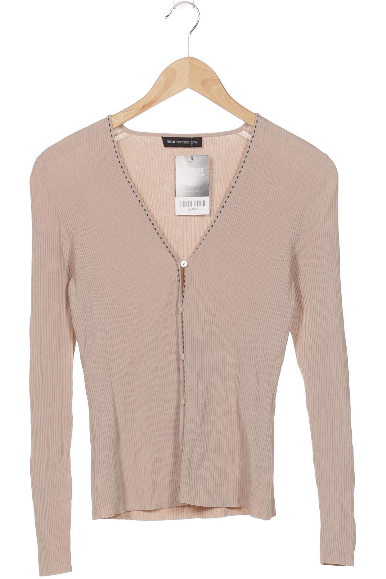 

Nice Connection Damen Strickjacke, beige, Gr. 38