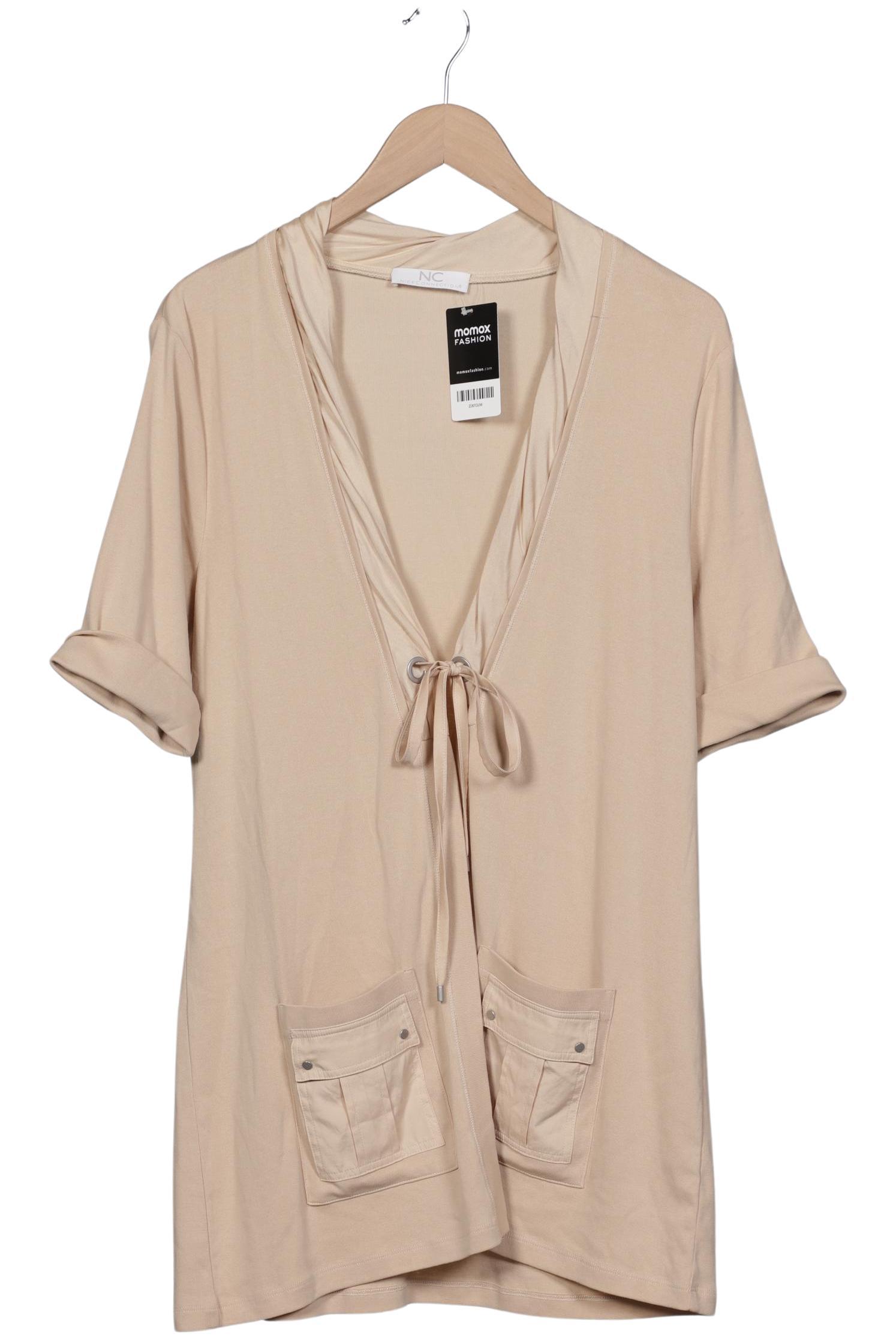 

Nice Connection Damen Strickjacke, beige, Gr. 46