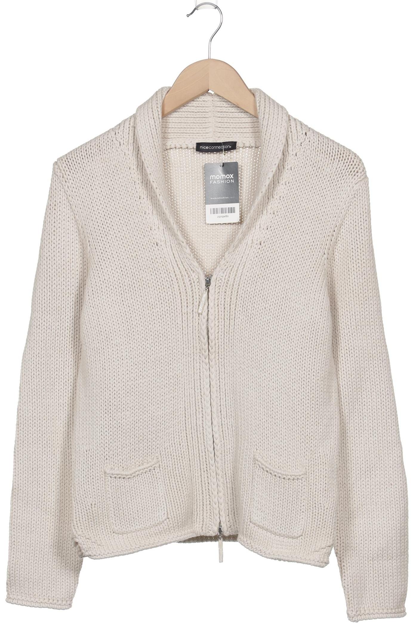 

Nice Connection Damen Strickjacke, cremeweiß, Gr. 40