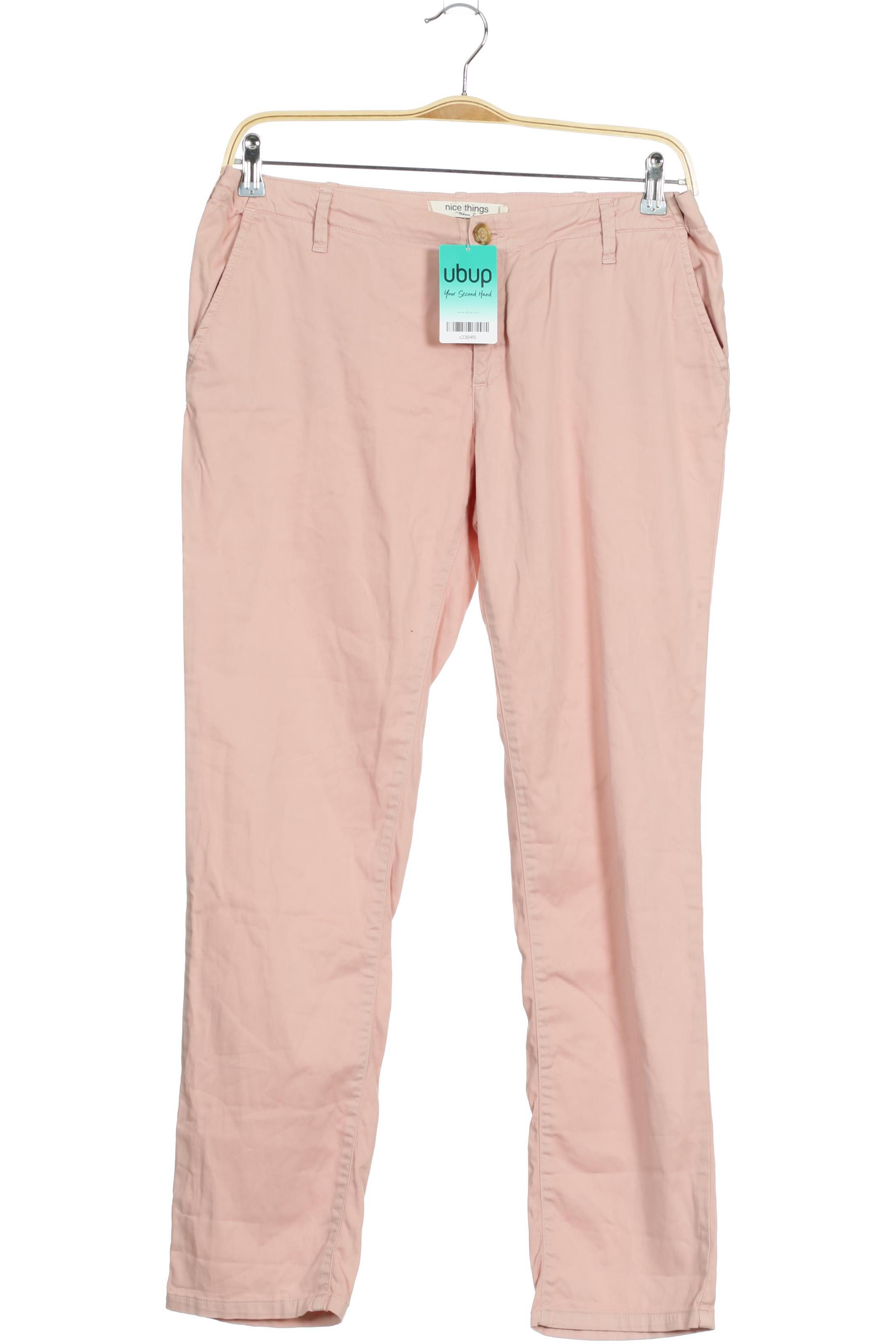 

nice things Damen Stoffhose, pink, Gr. 40