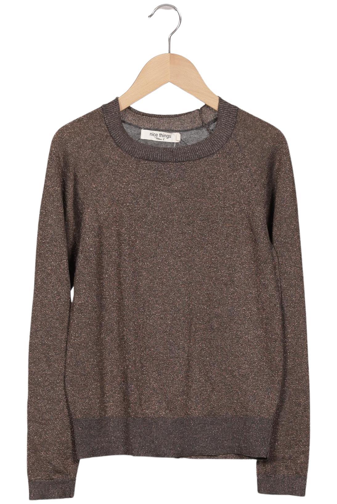 

nice things Damen Pullover, braun, Gr. 38