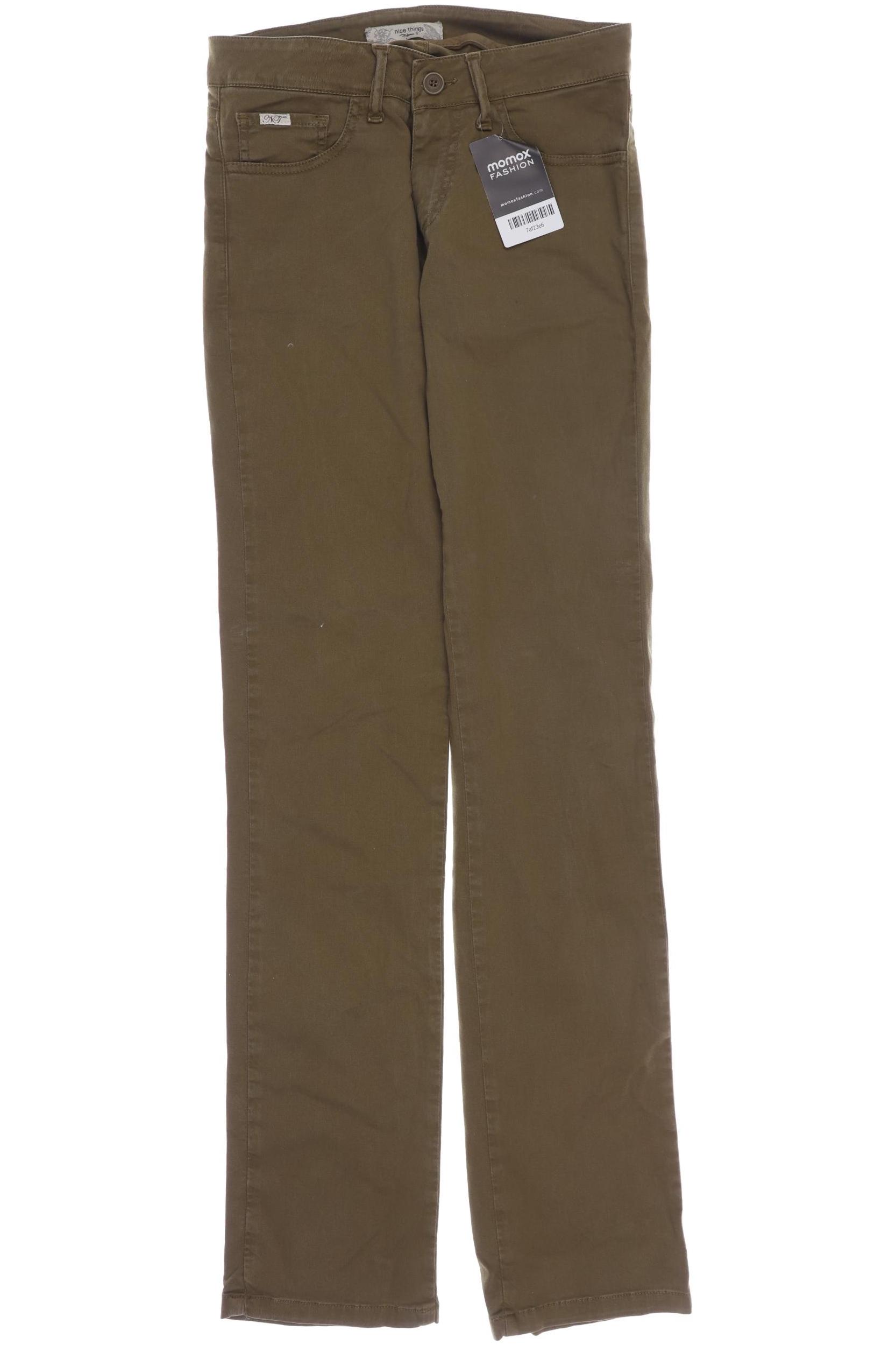 

nice things Damen Jeans, braun, Gr. 27